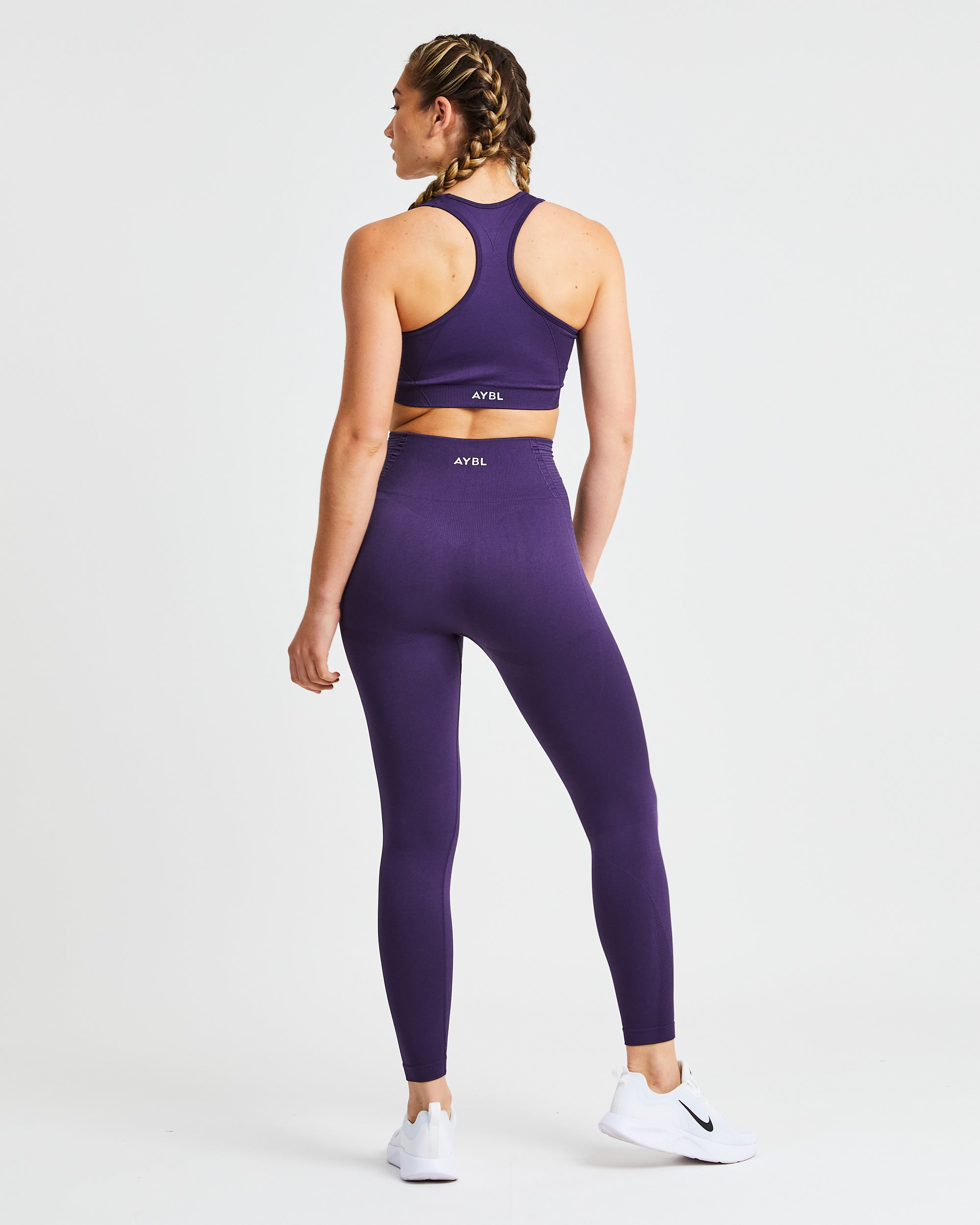 Soutien-gorge de sport sans couture Balance V2 - Violet mûre