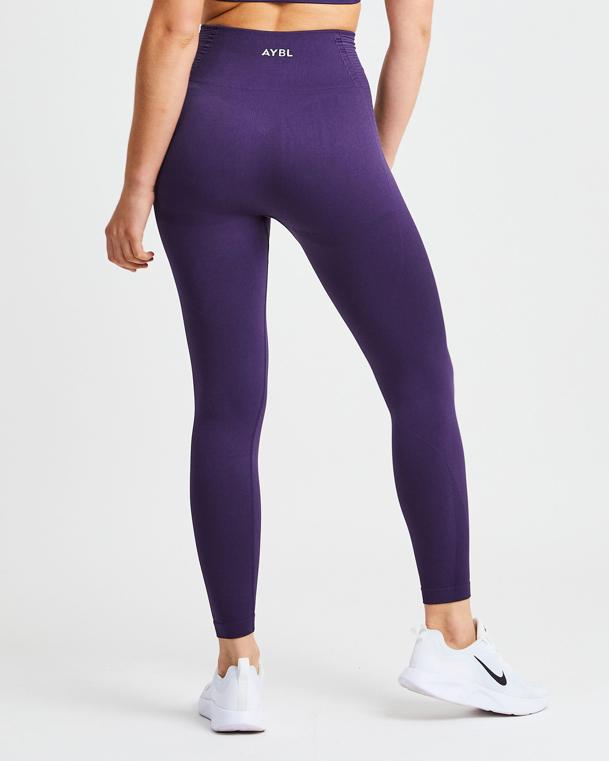 Balance V2 Nahtlose Leggings – Maulbeerviolett