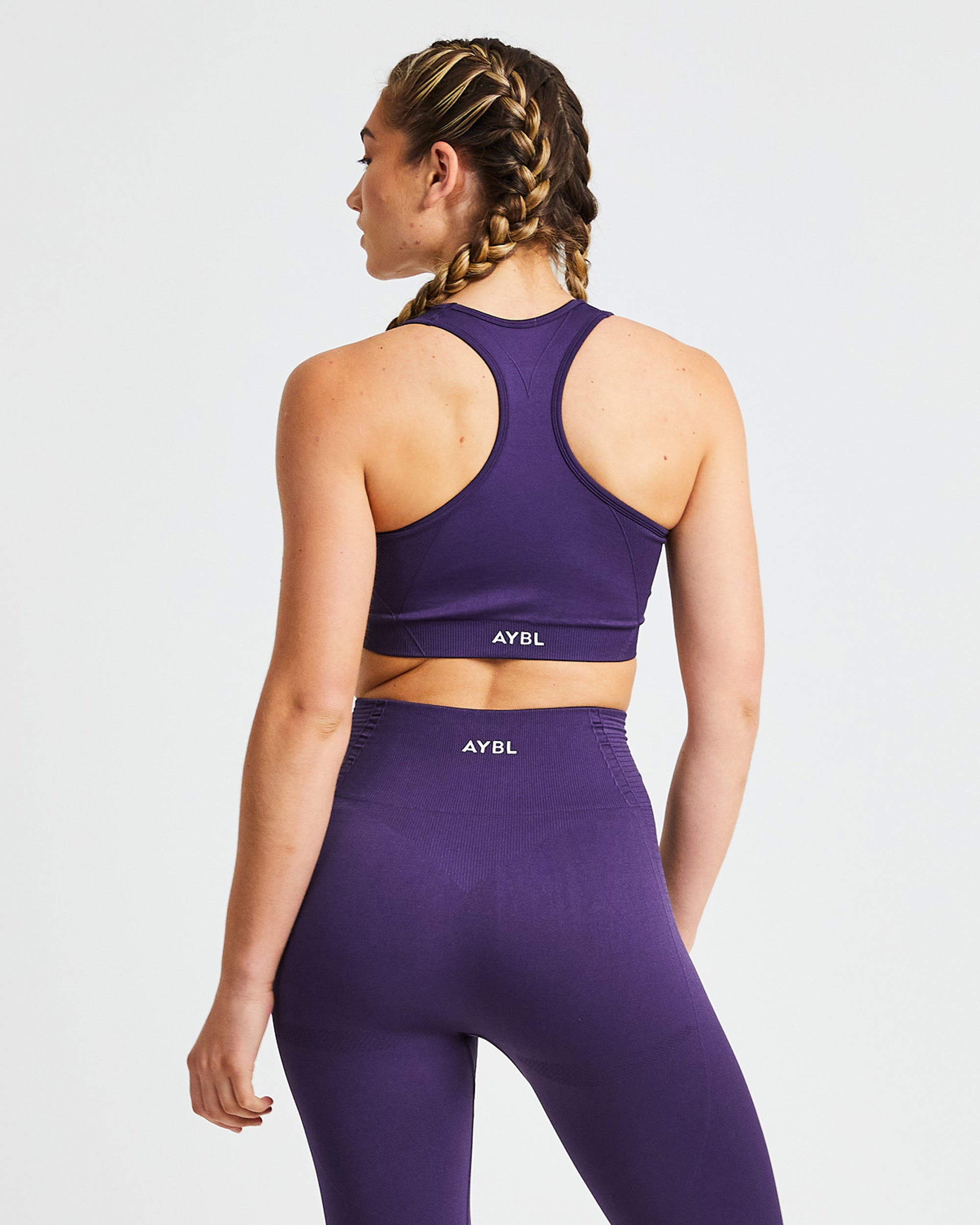 Soutien-gorge de sport sans couture Balance V2 - Violet mûre