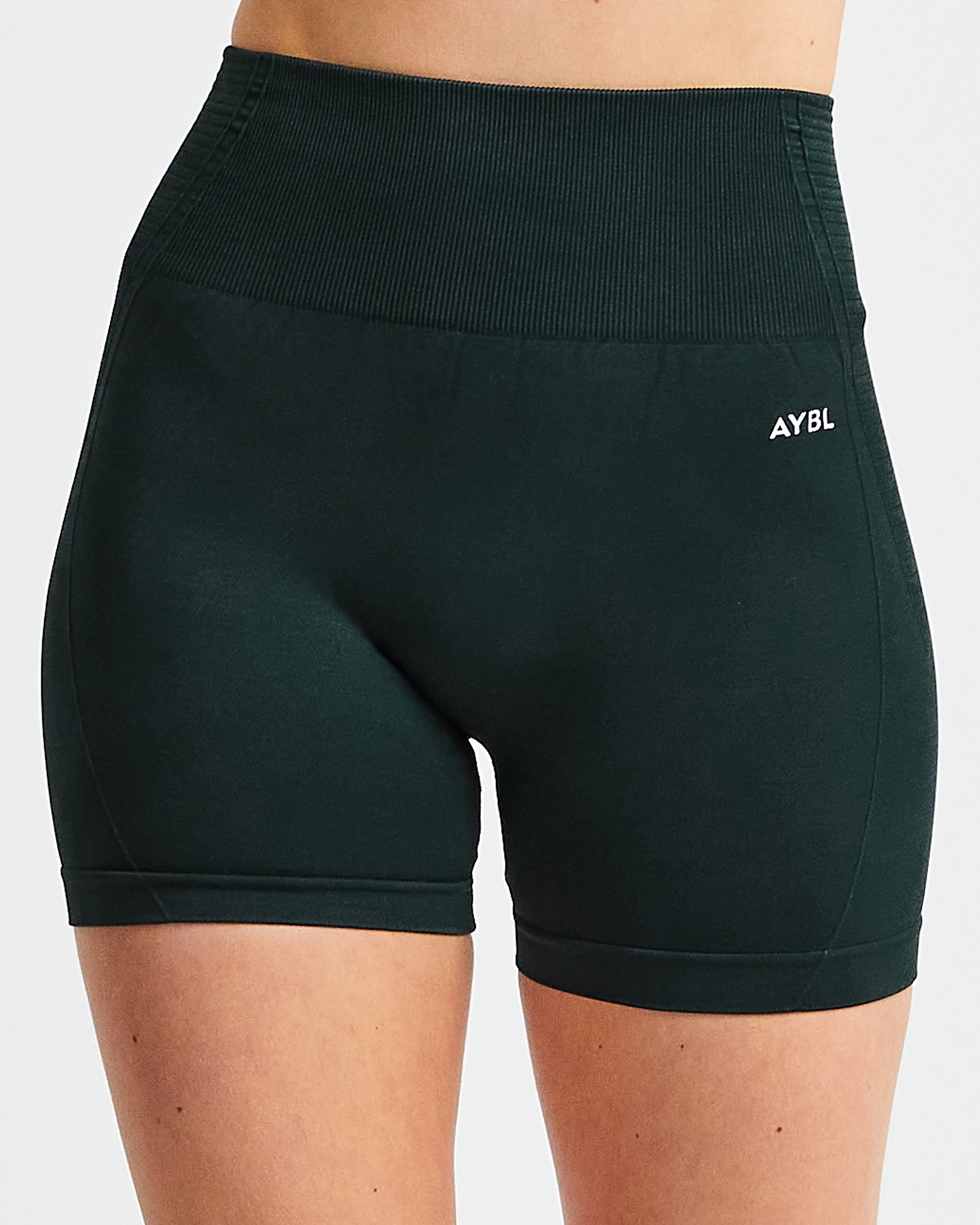 Short sans couture Balance V2 - Vert forêt