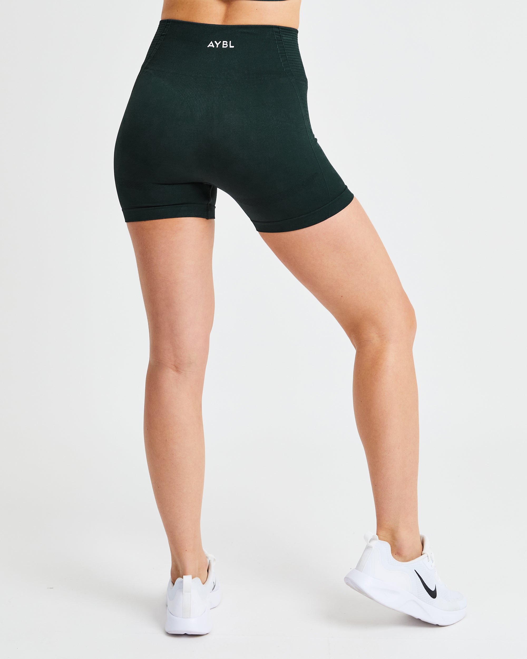 Balance V2 Nahtlose Shorts – Waldgrün