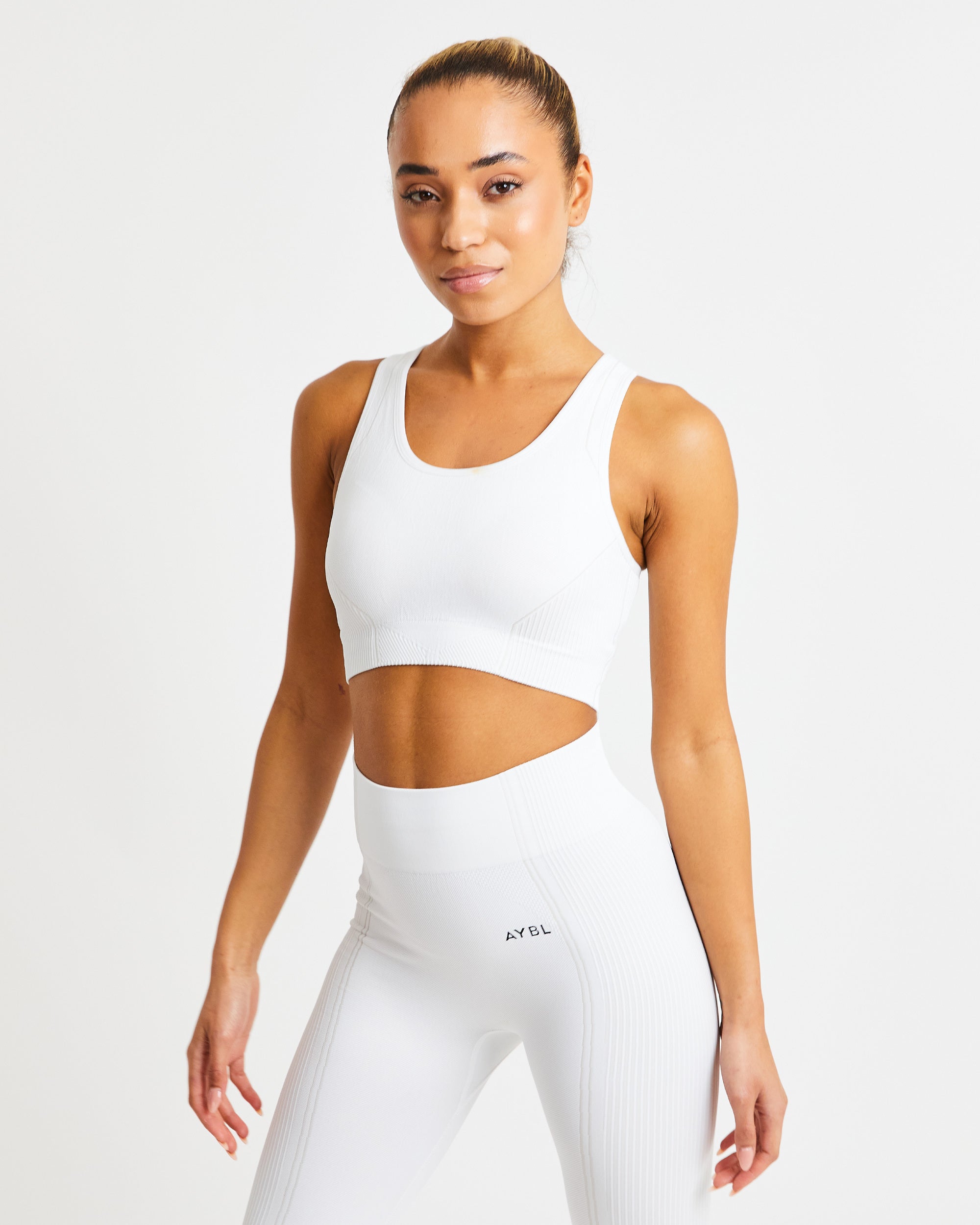 Soutien-gorge de sport sans couture Reflex - Blanc