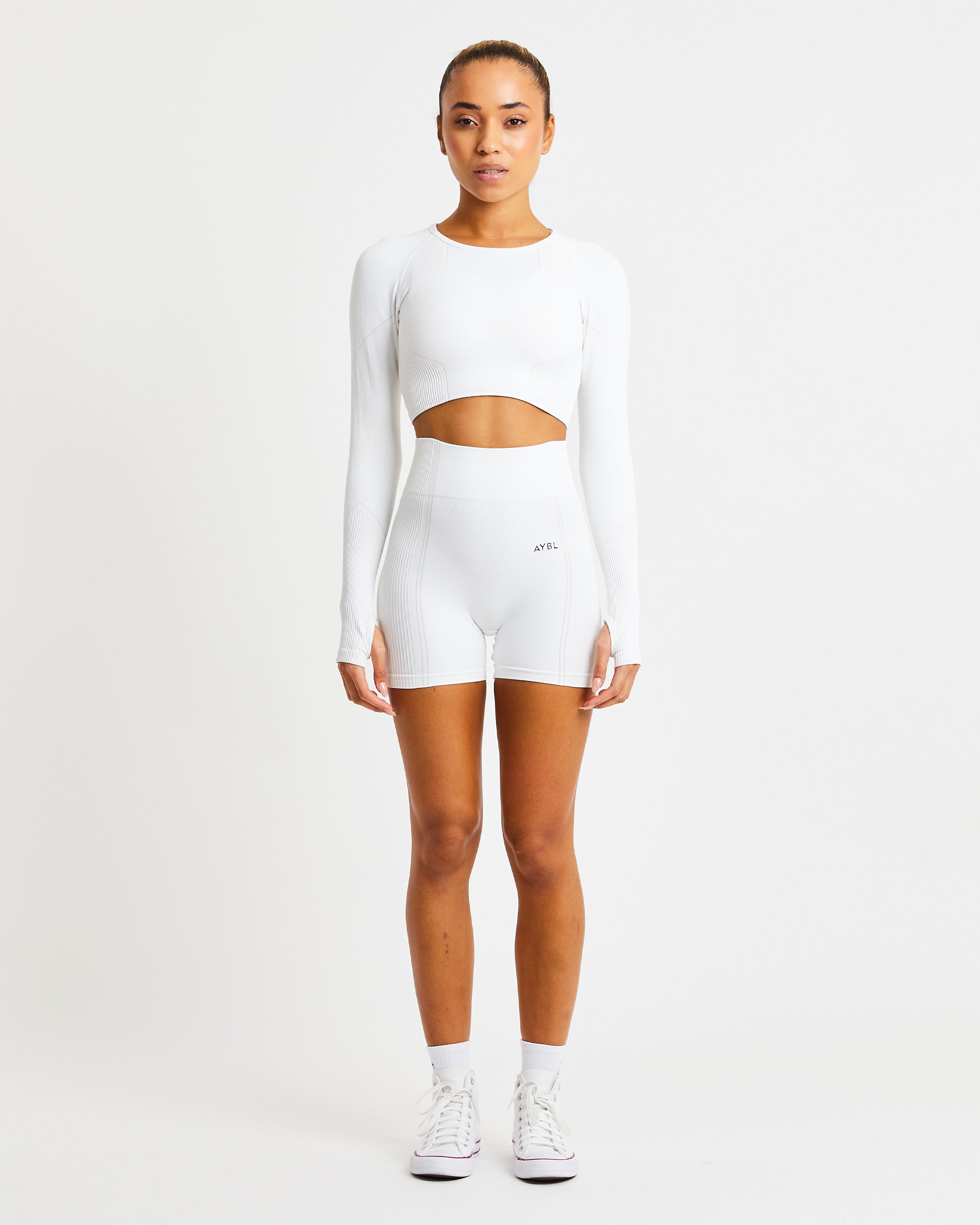 Reflex Seamless Shorts - White