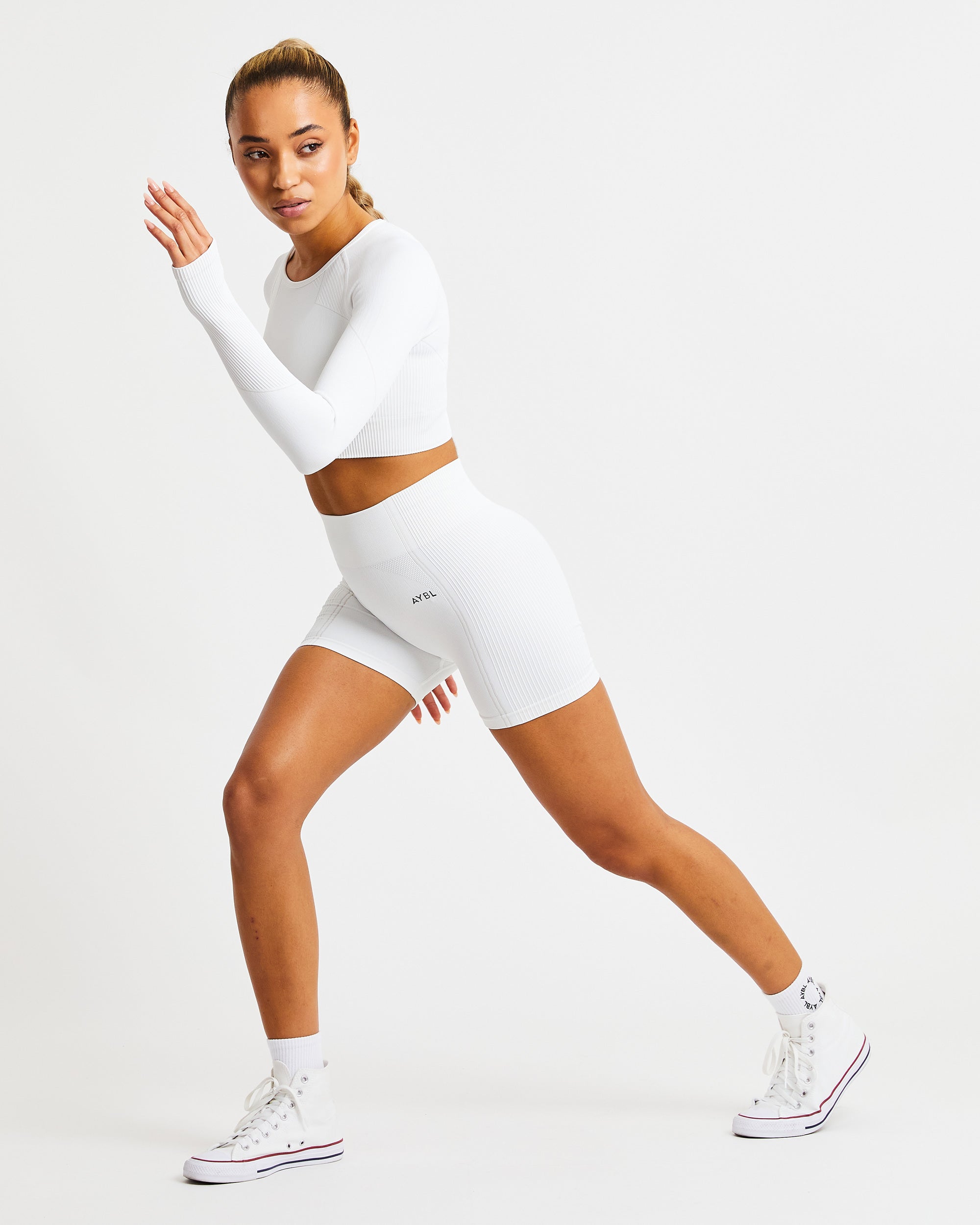 Reflex Seamless Shorts - White