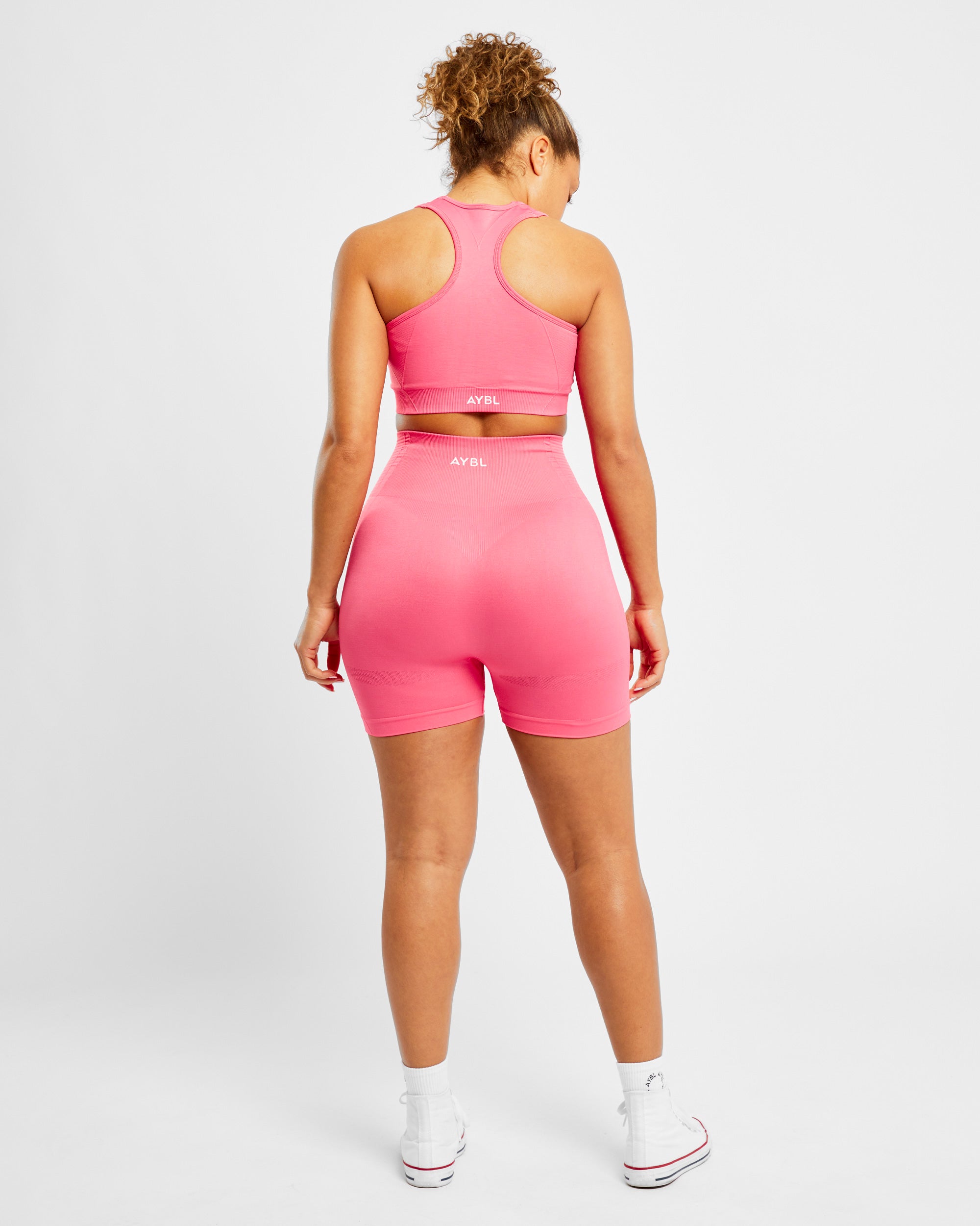 Balance V2 Nahtlose Shorts – Korallenrosa