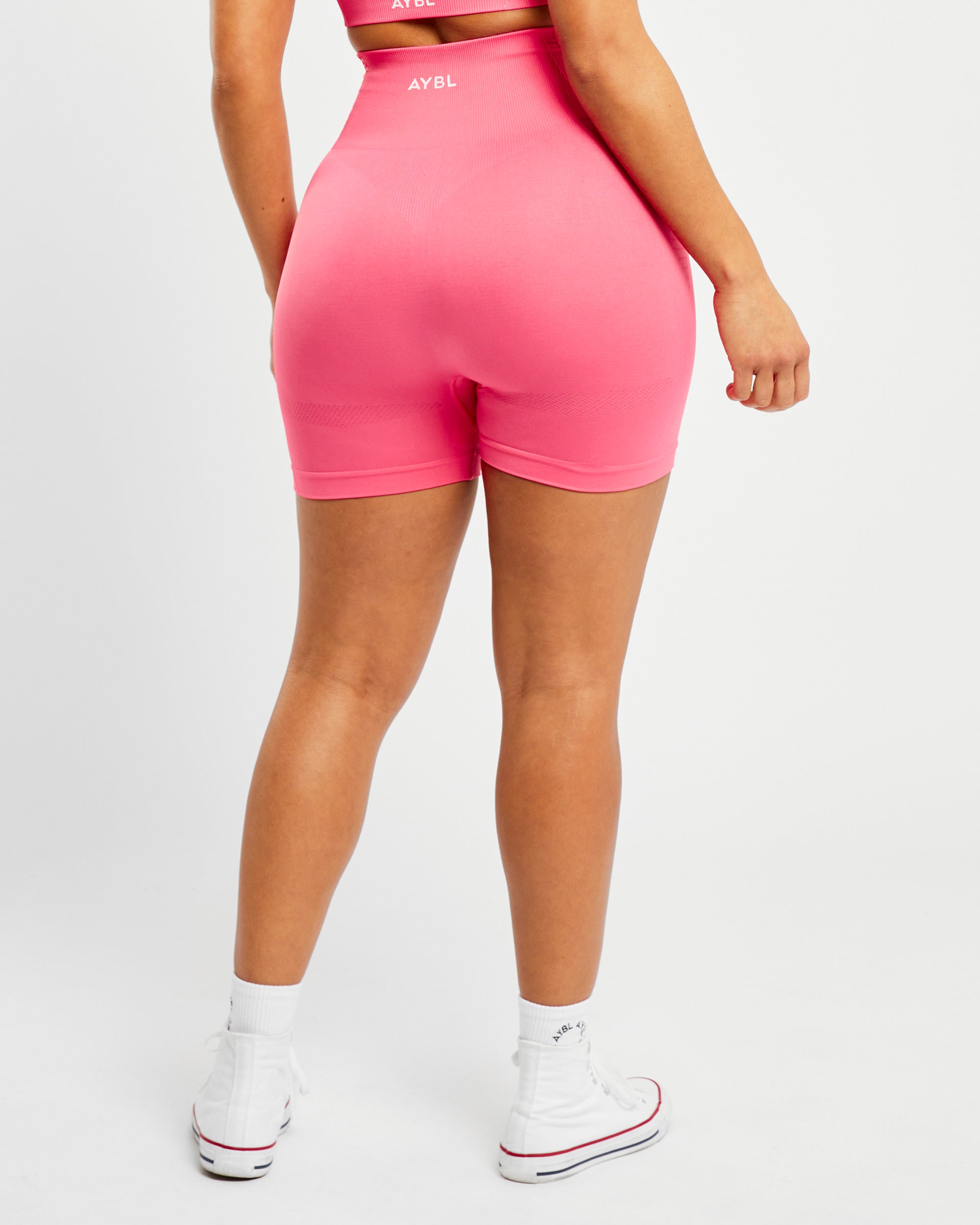 Balance V2 Nahtlose Shorts – Korallenrosa