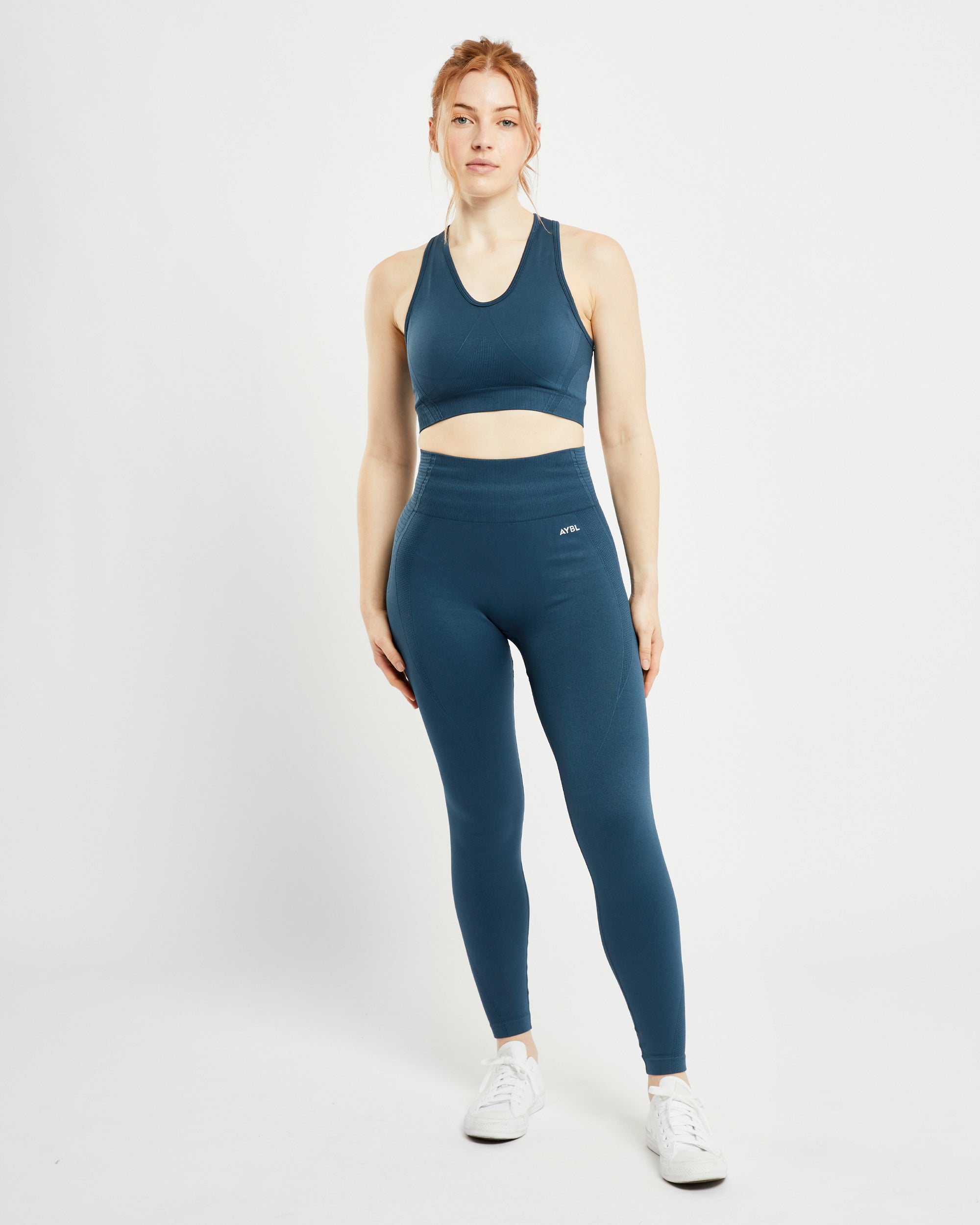 Legging sans couture Balance V2 - Bleu marine