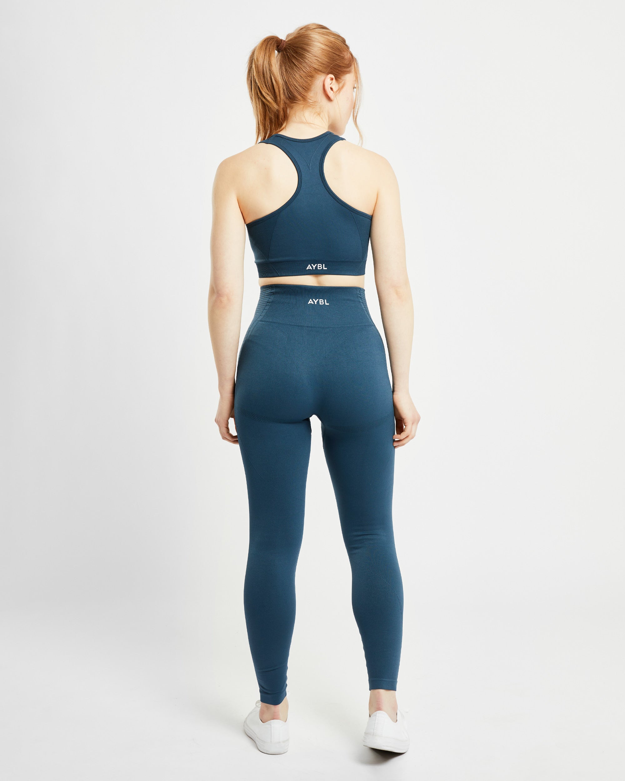 Legging sans couture Balance V2 - Bleu marine