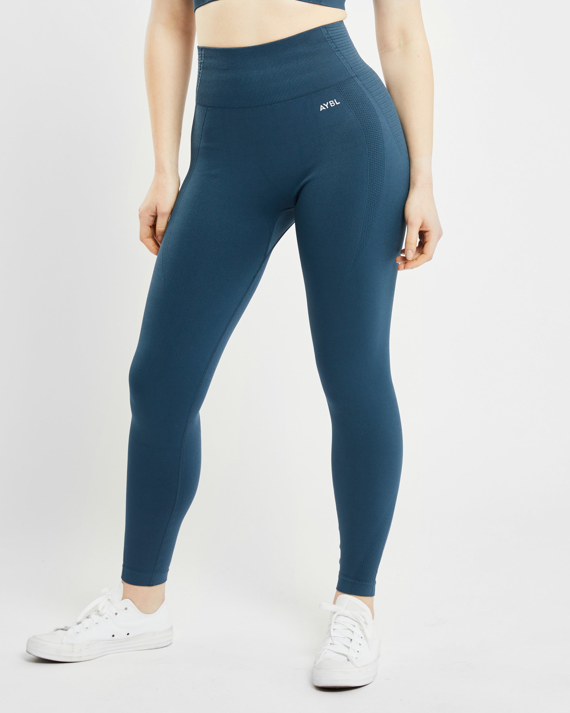 Legging sans couture Balance V2 - Bleu marine