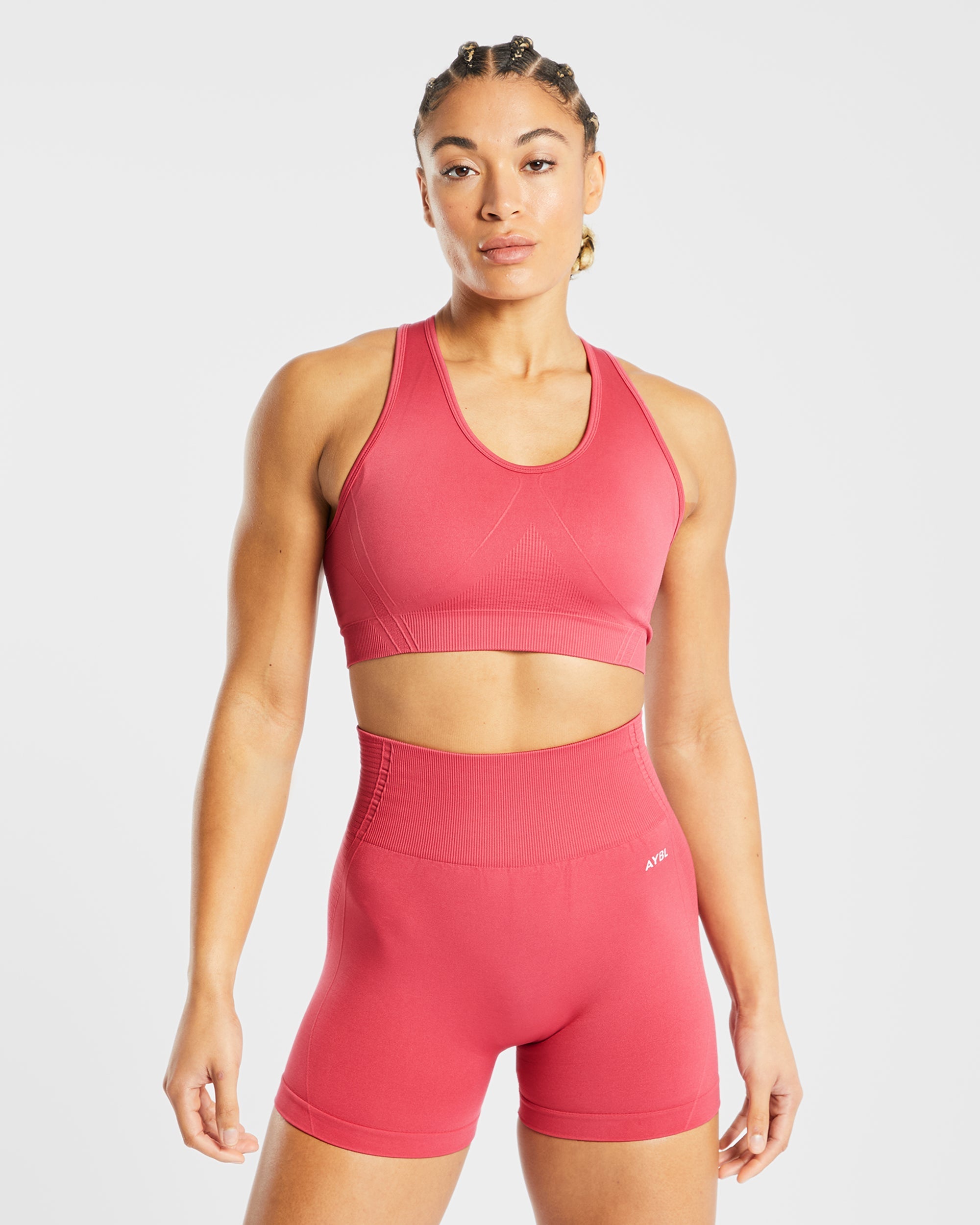 Soutien-gorge de sport sans couture Balance V2 - Dusty Rose