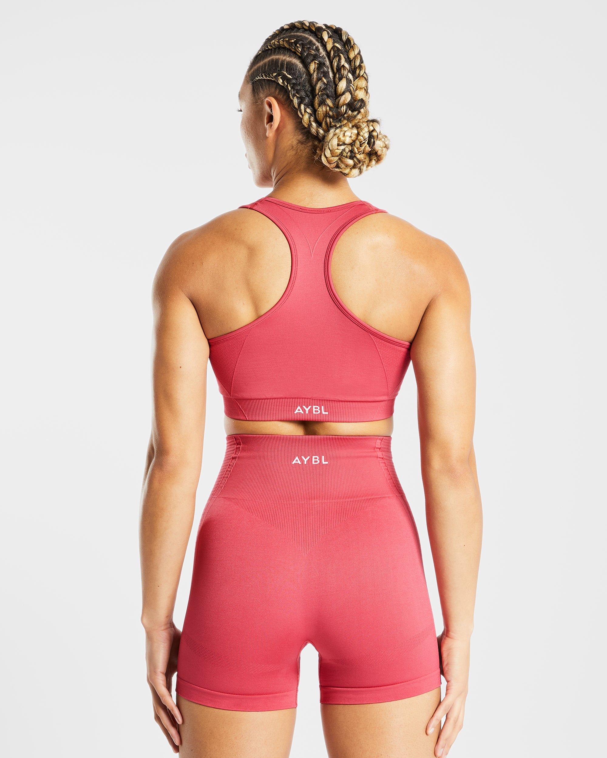 Balance V2 Nahtloser Sport-BH – Dusty Rose