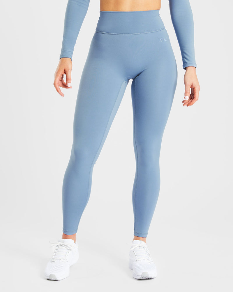 Balance V2 Seamless Leggings - Steel Blue – AYBL EU