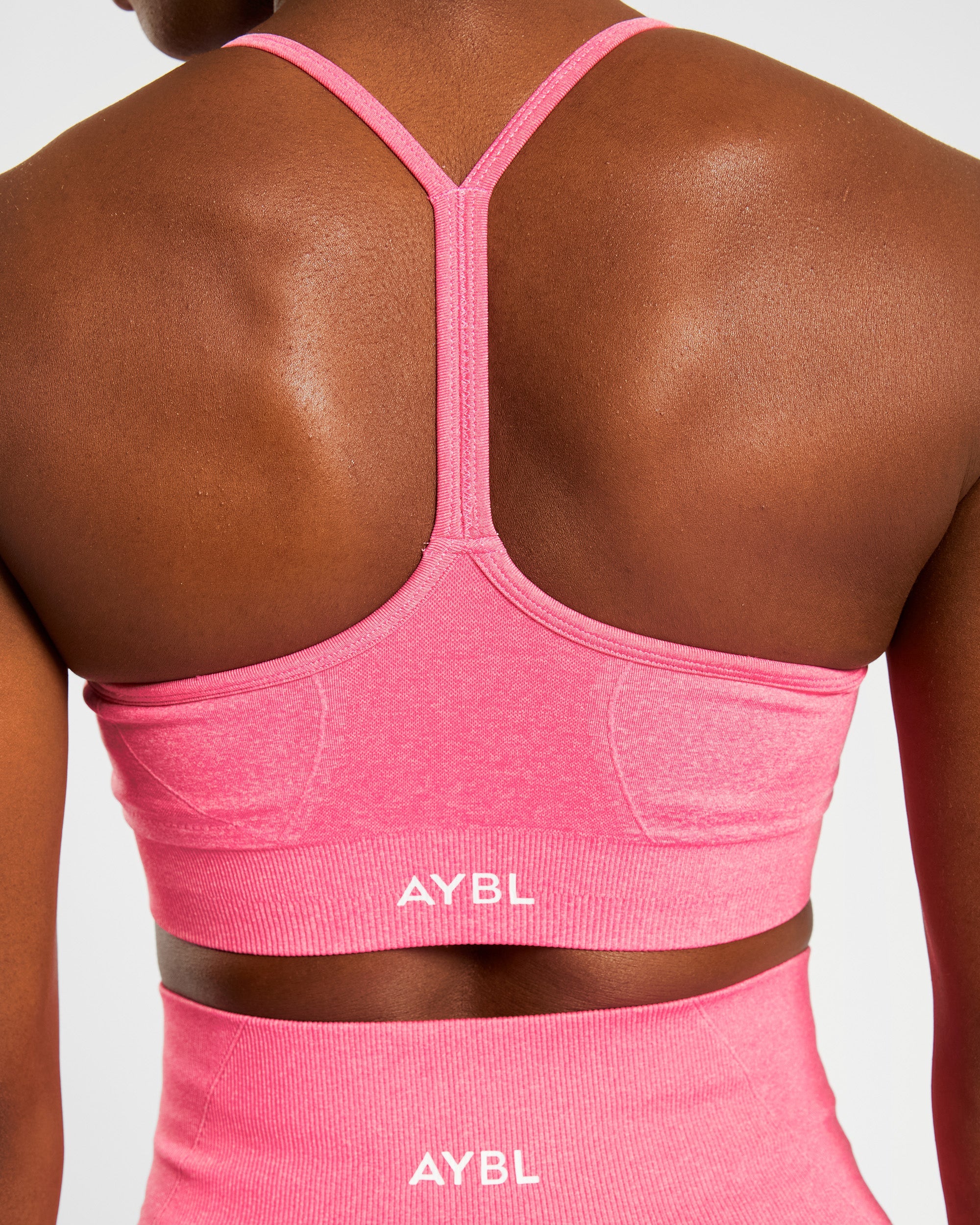 Empower Seamless Sports Bra - Pink Marl