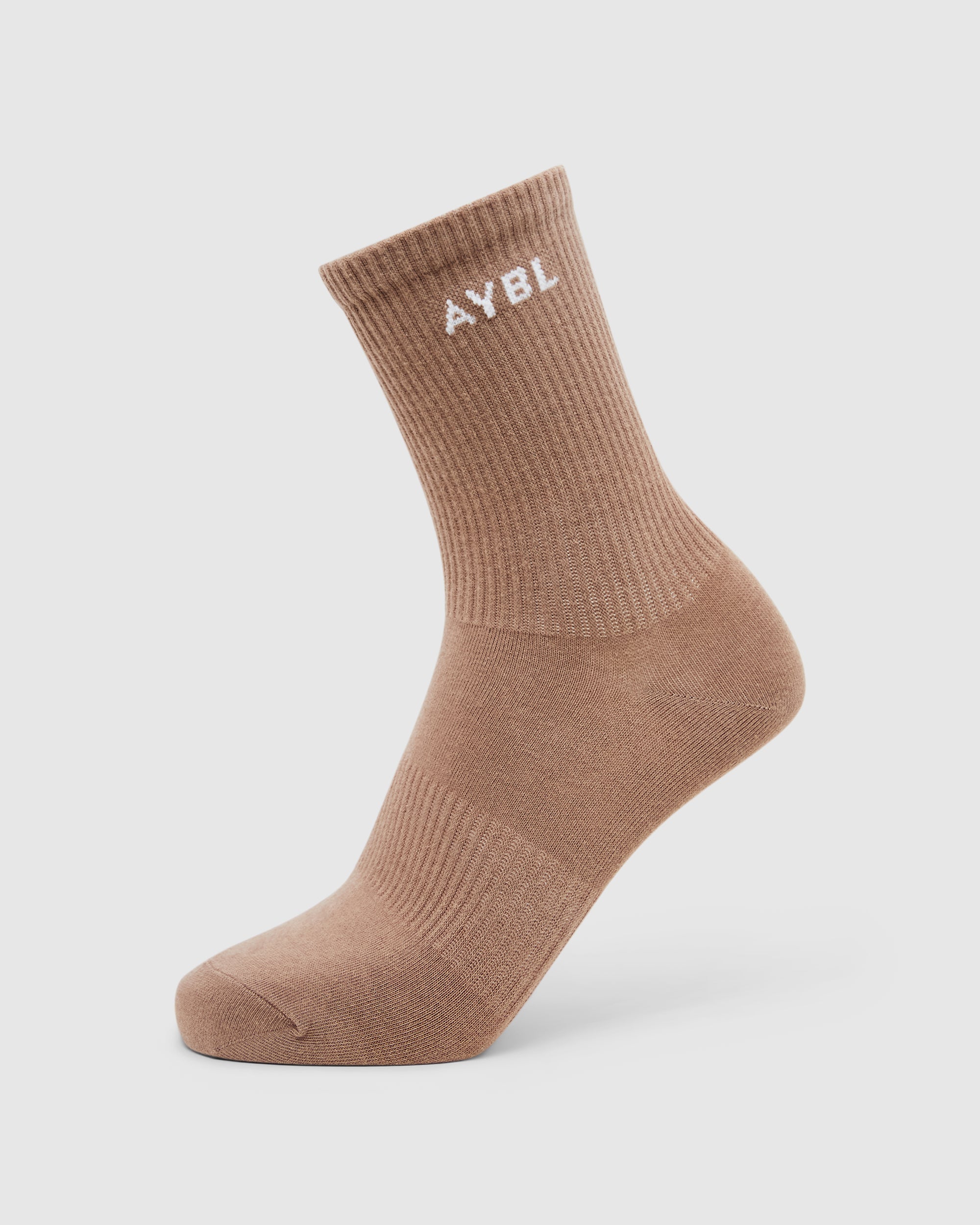 Chaussettes Everyday Crew (Paquet de 3) - Nude/Moka/Marron