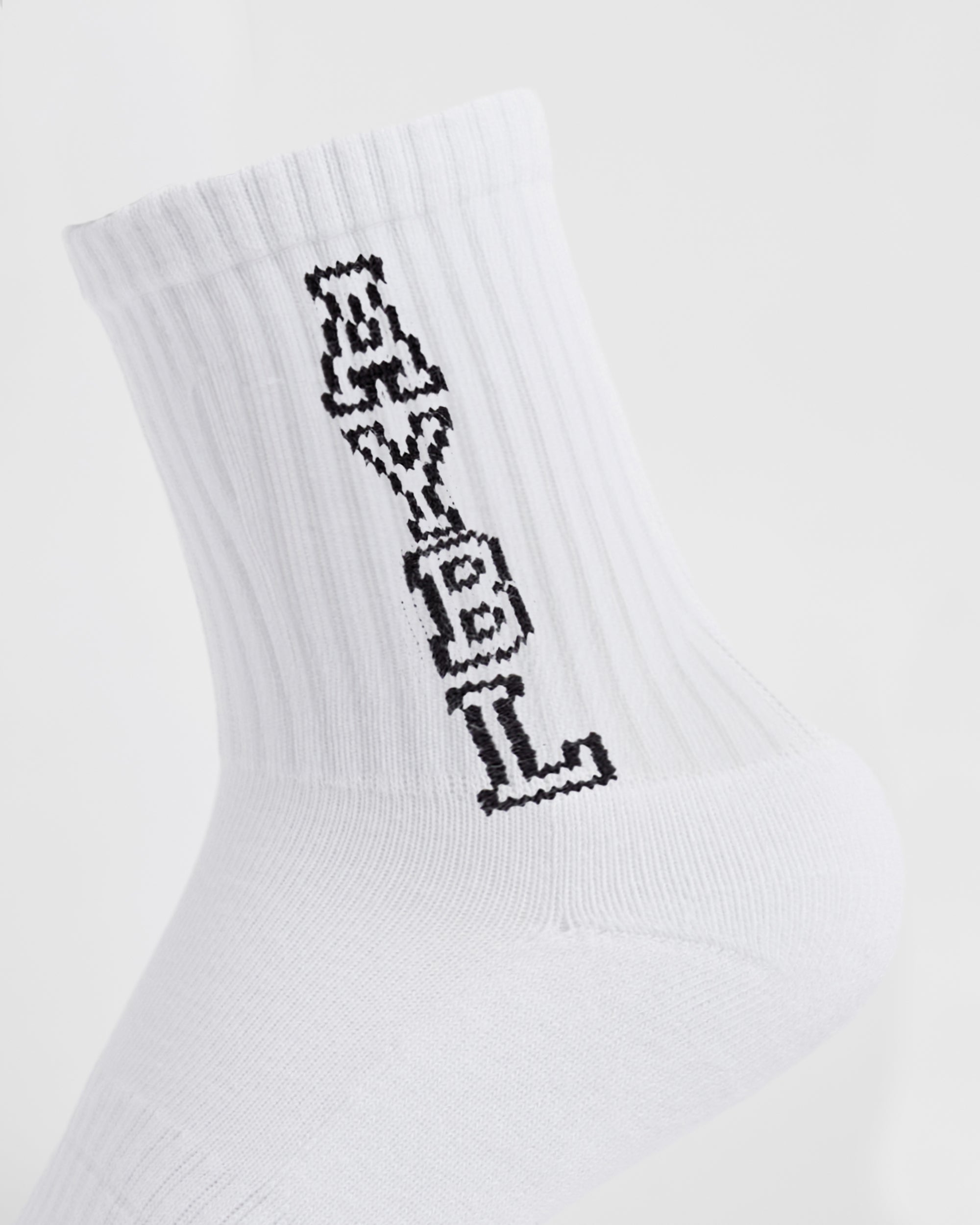 Chaussettes Varsity Vertical Crew - Blanc