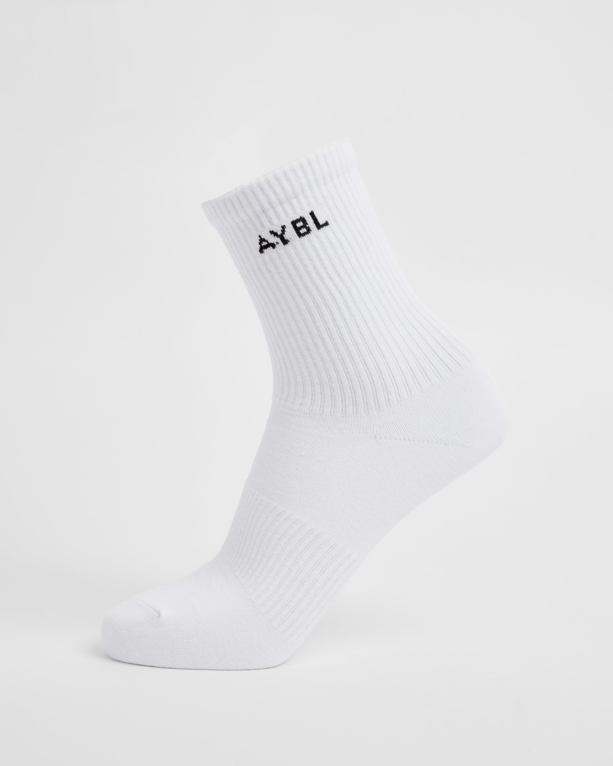 Everyday Crew Socken (3er-Pack) – Weiß