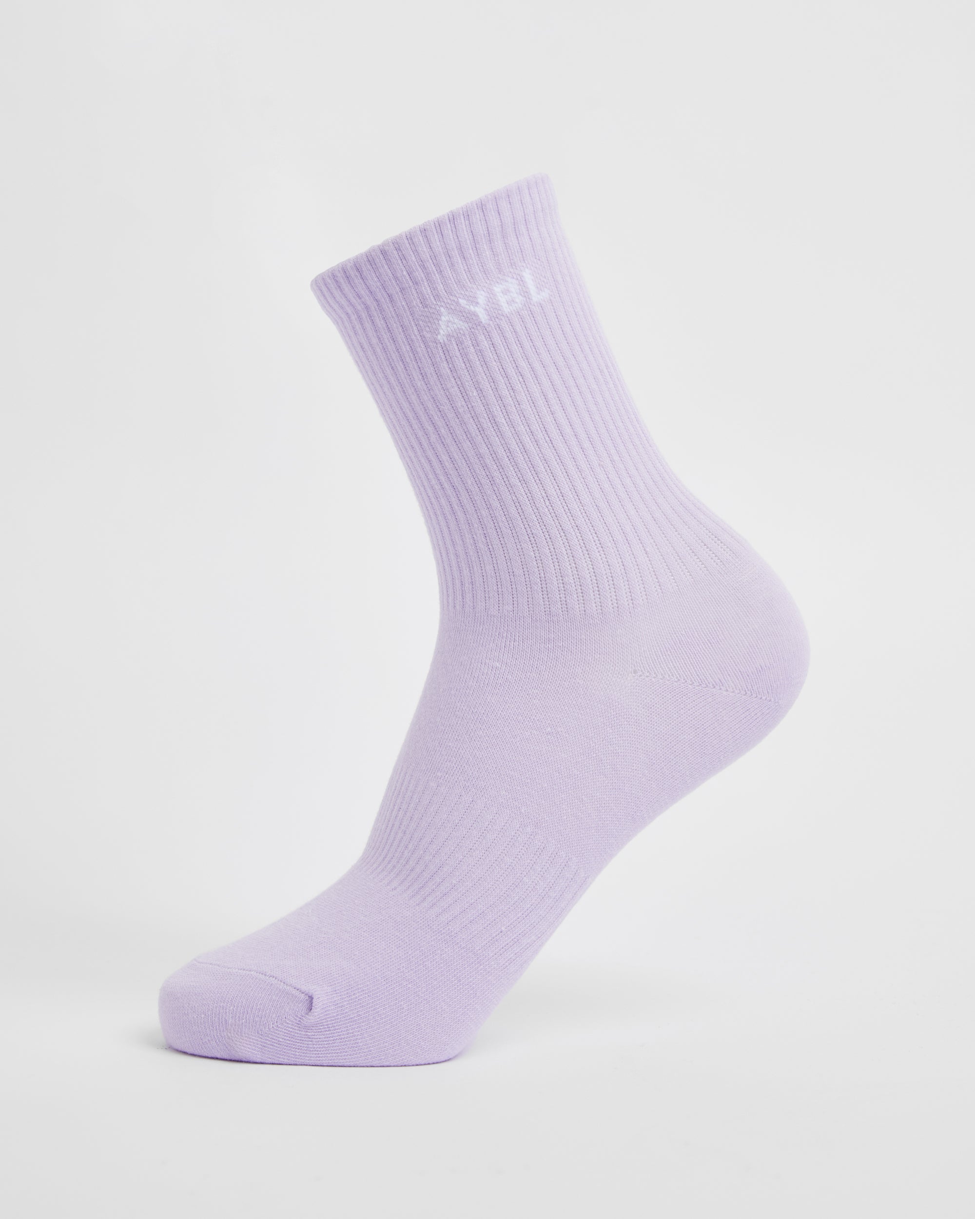 Chaussettes Everyday Crew (paquet de 3) - Violet