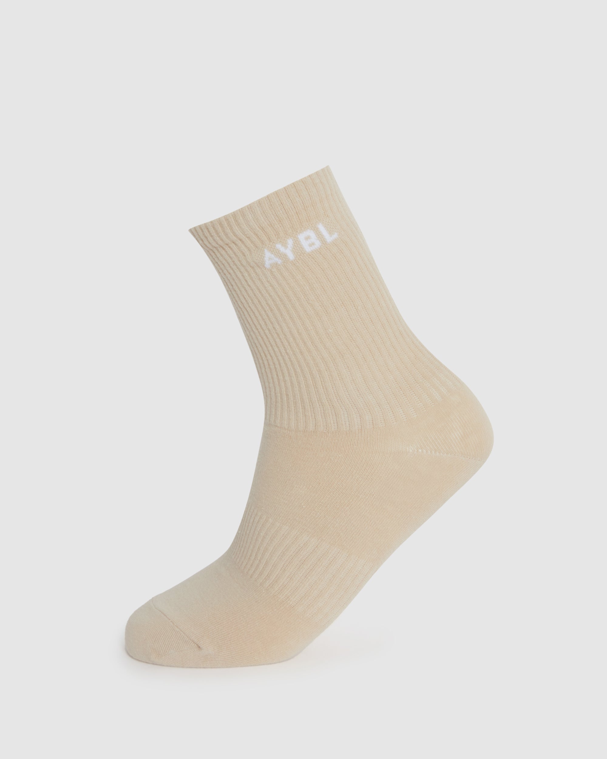 Chaussettes Everyday Crew (Paquet de 3) - Kaki/Beige/Blanc