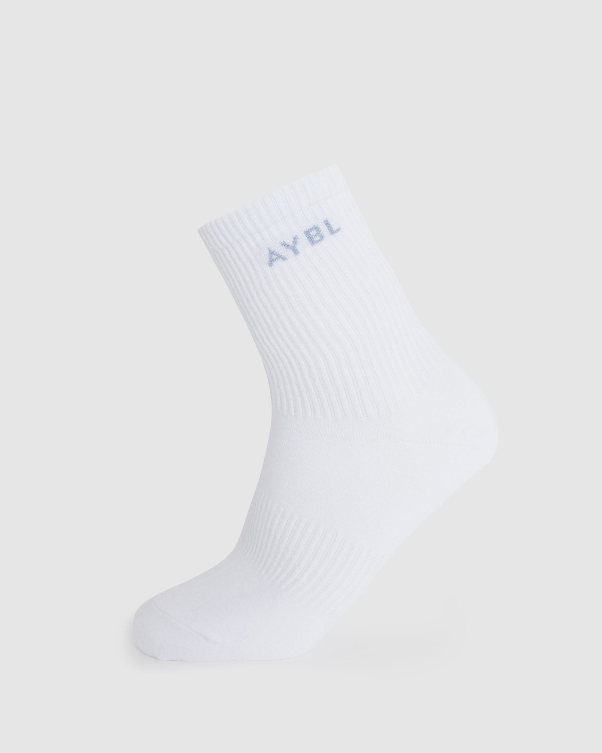 Chaussettes Everyday Crew (Paquet de 3) - Bleu Ardoise/Bleu Clair/Blanc