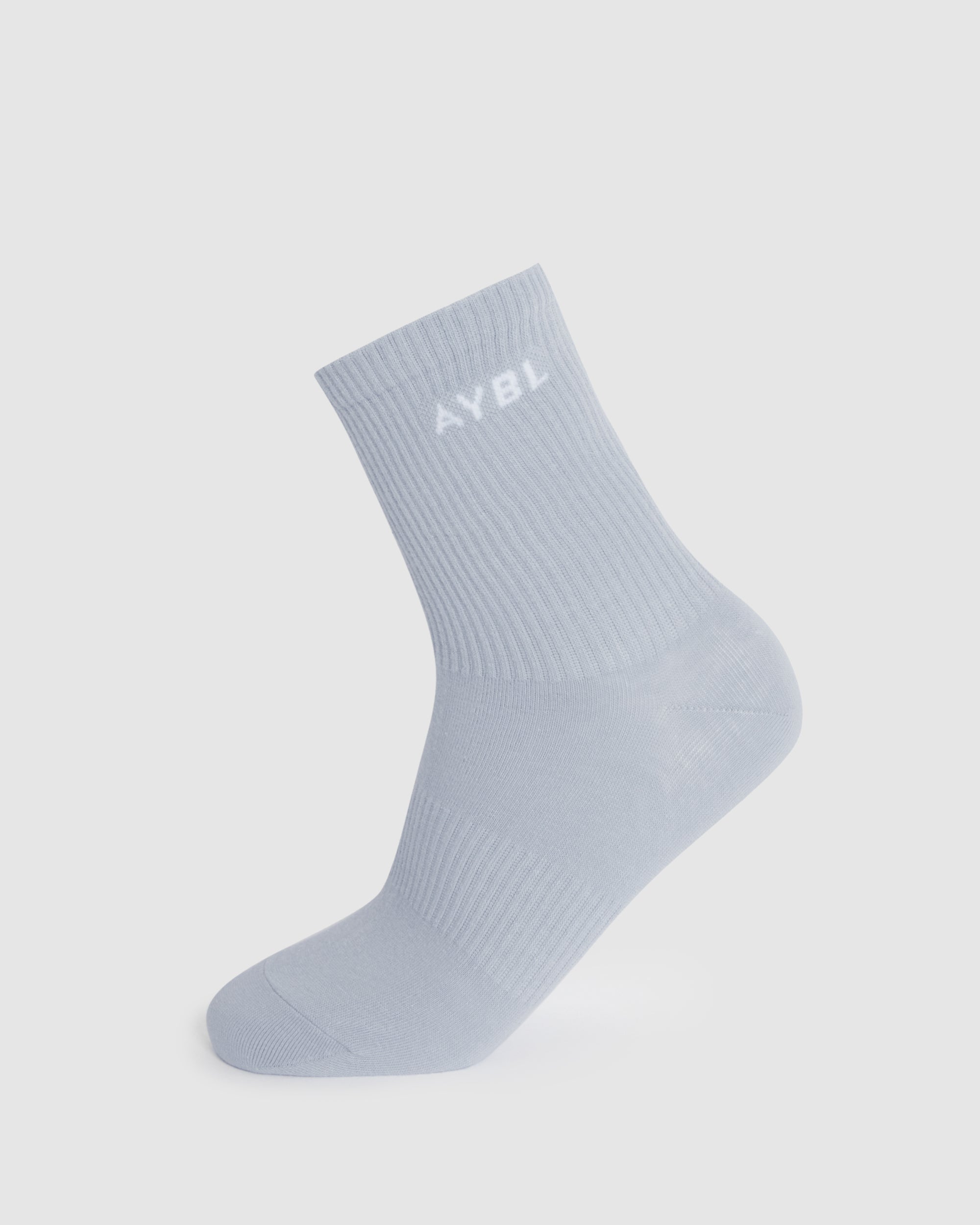 Chaussettes Everyday Crew (Paquet de 3) - Bleu Ardoise/Bleu Clair/Blanc