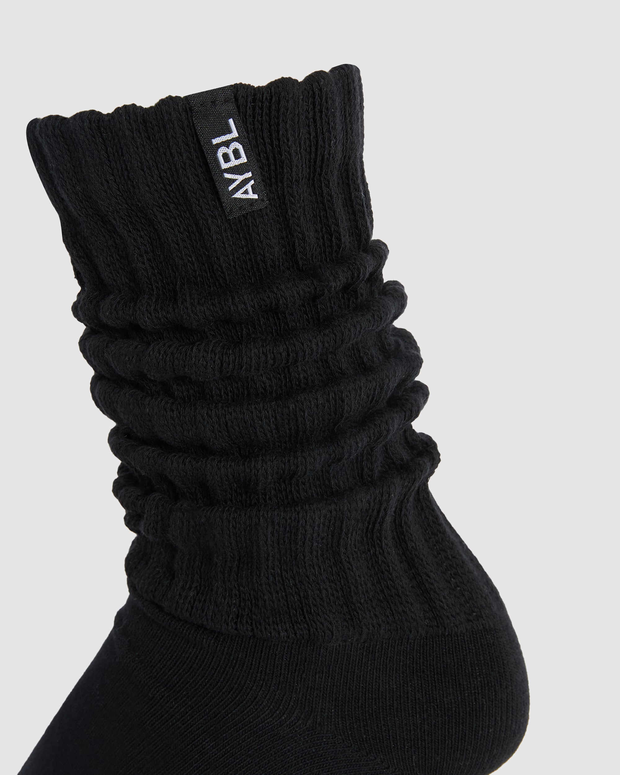 Kuschelige Socken – Schwarz