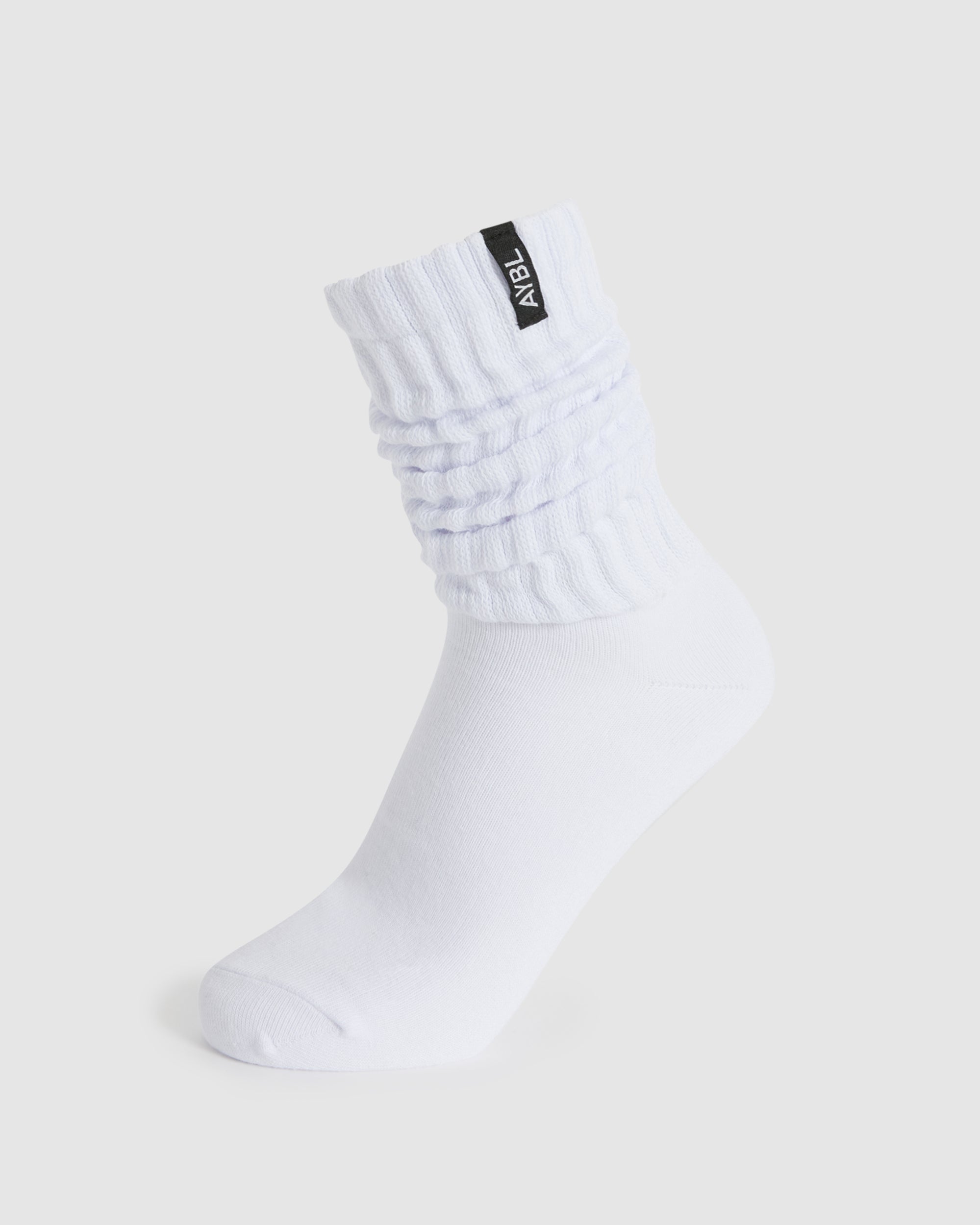 Chaussettes douillettes - Blanc