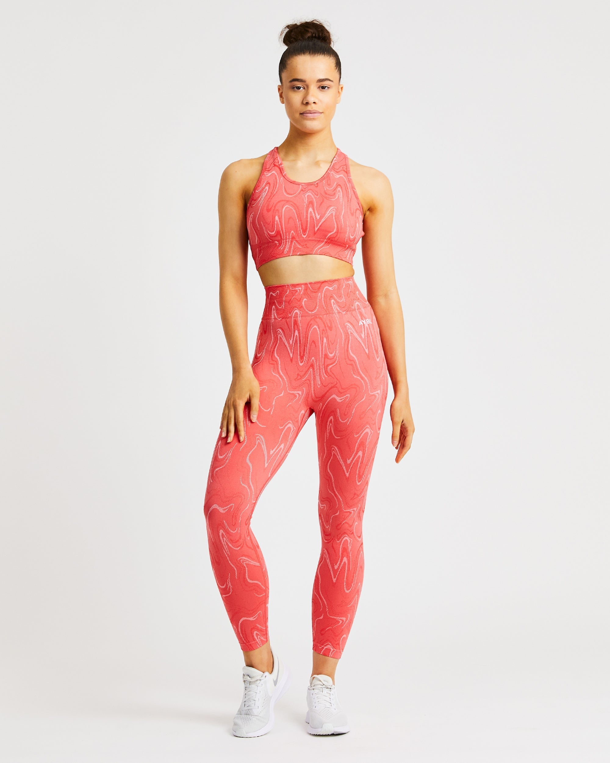 Soutien-gorge de sport sans couture Velocity - Corail