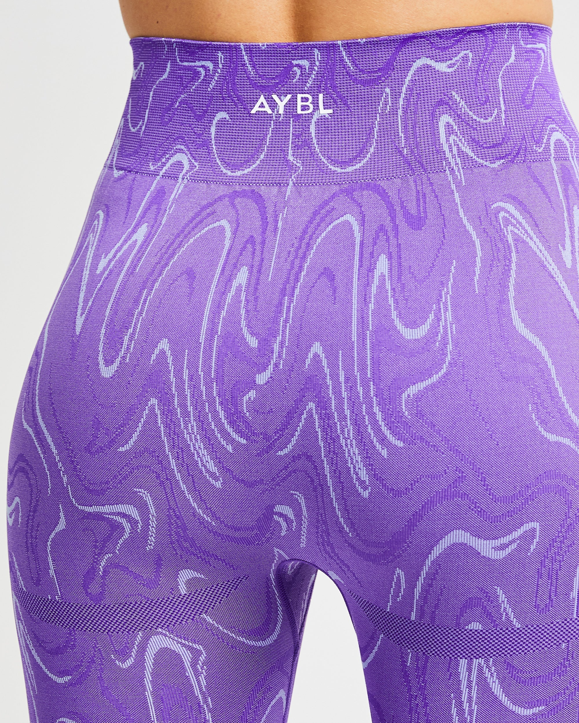 Legging sans couture Velocity - Violet