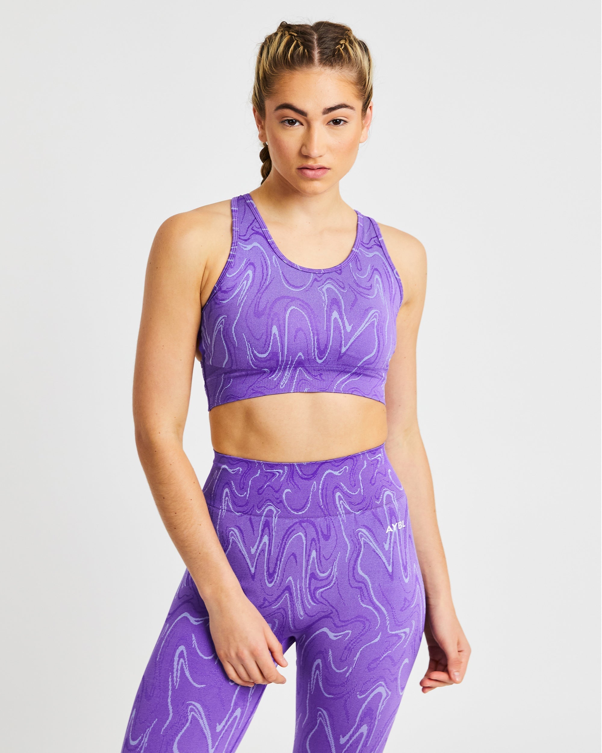 Soutien-gorge de sport sans couture Velocity - Violet