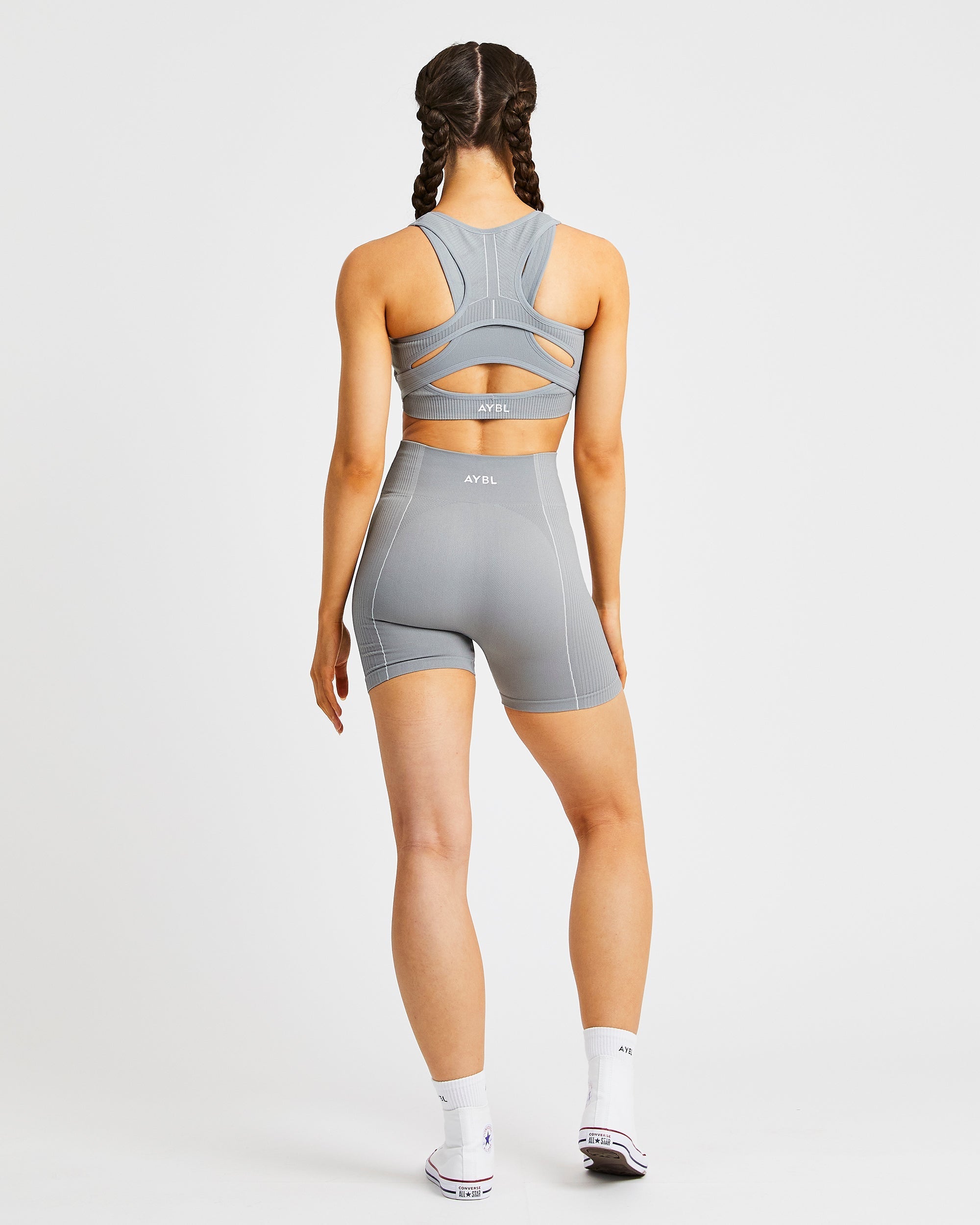 Soutien-gorge de sport sans couture Reflex - Gris