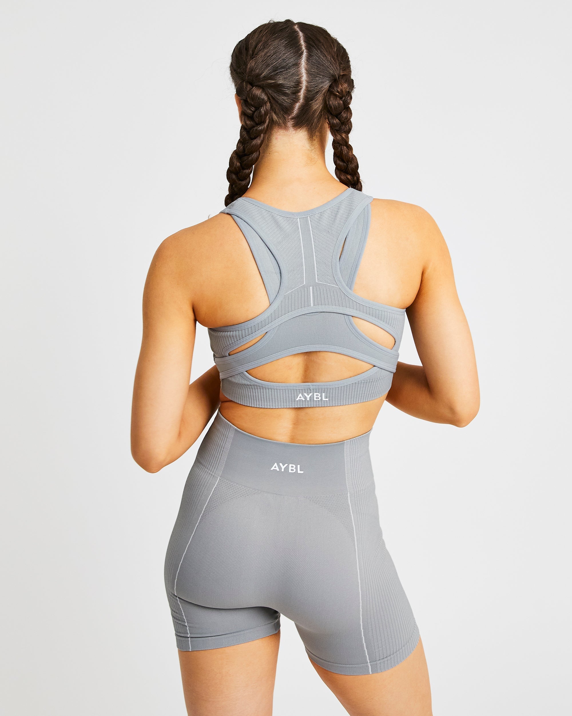 Soutien-gorge de sport sans couture Reflex - Gris