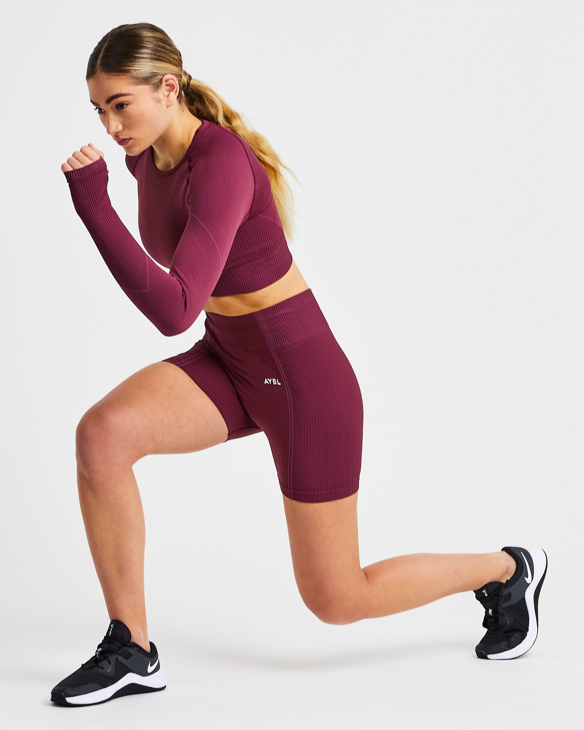 Reflex Seamless Shorts - Plum