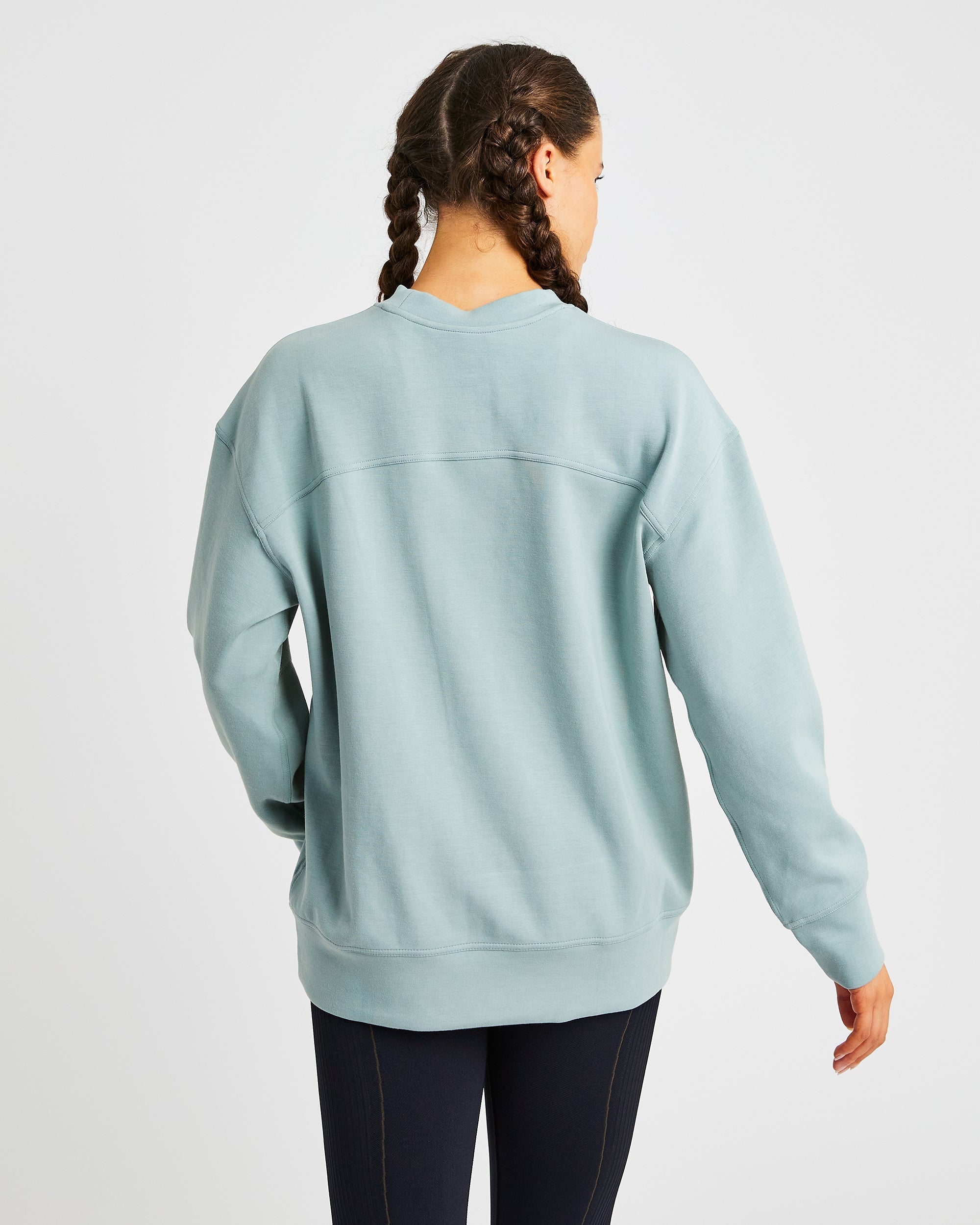 Oversized Jumper - Sage Green