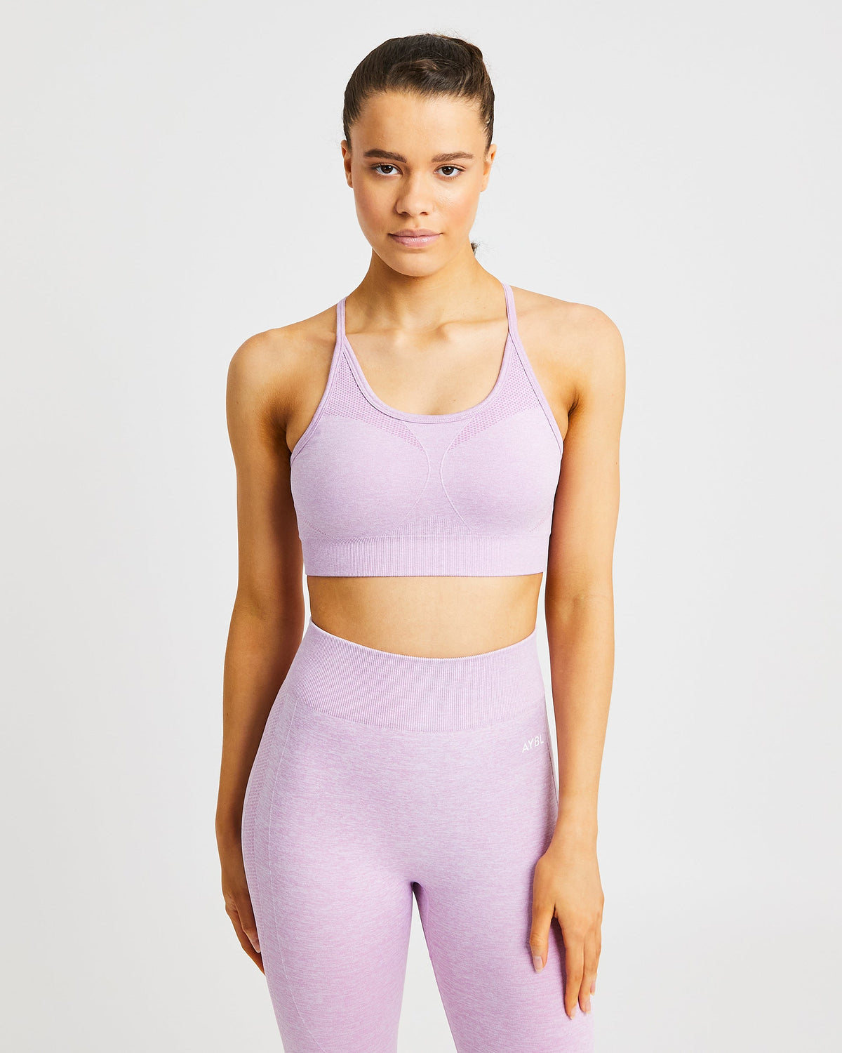 Essential Seamless Ruched Sports Bra - Sweet Peach – AYBL