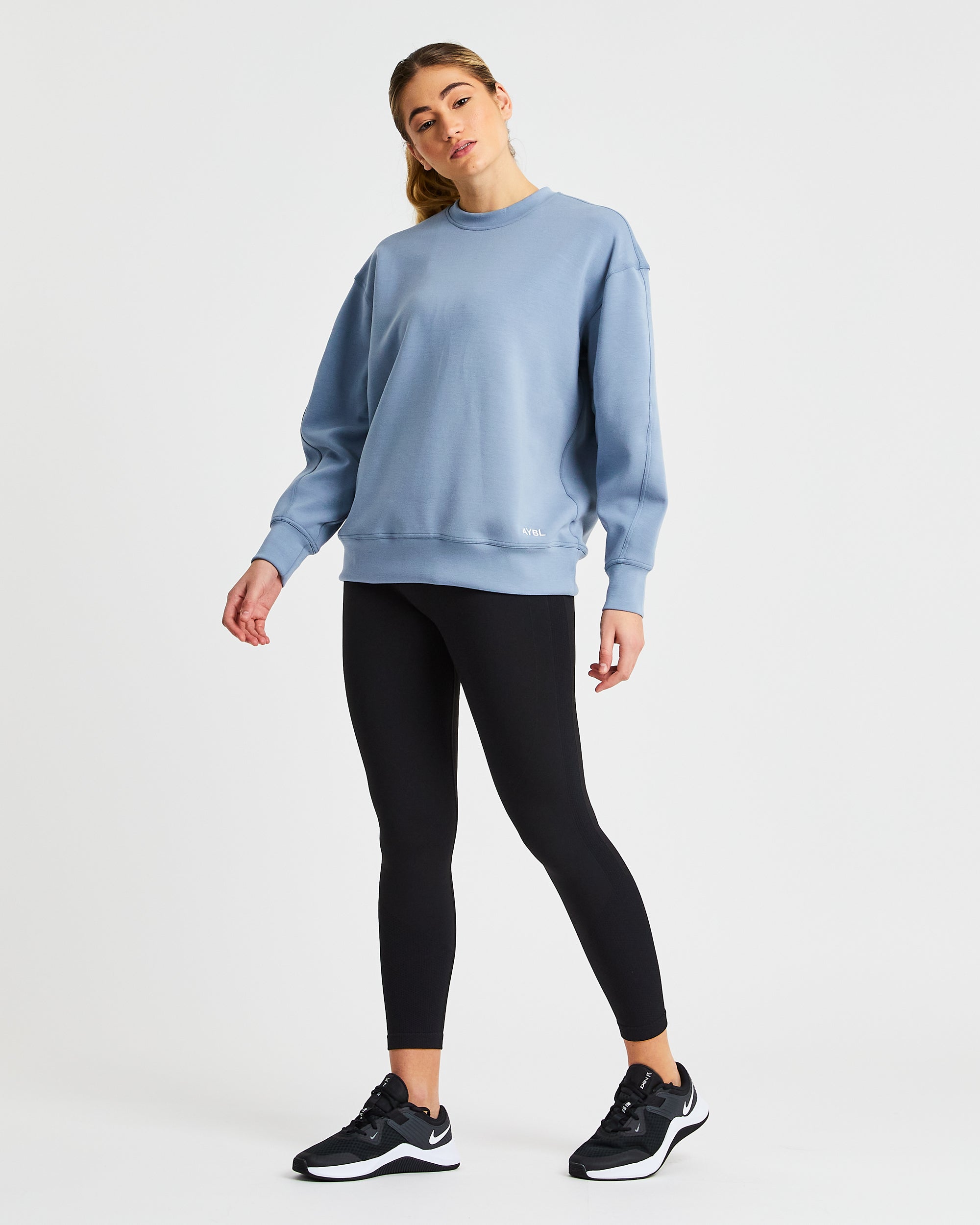 Pull oversize - Bleu