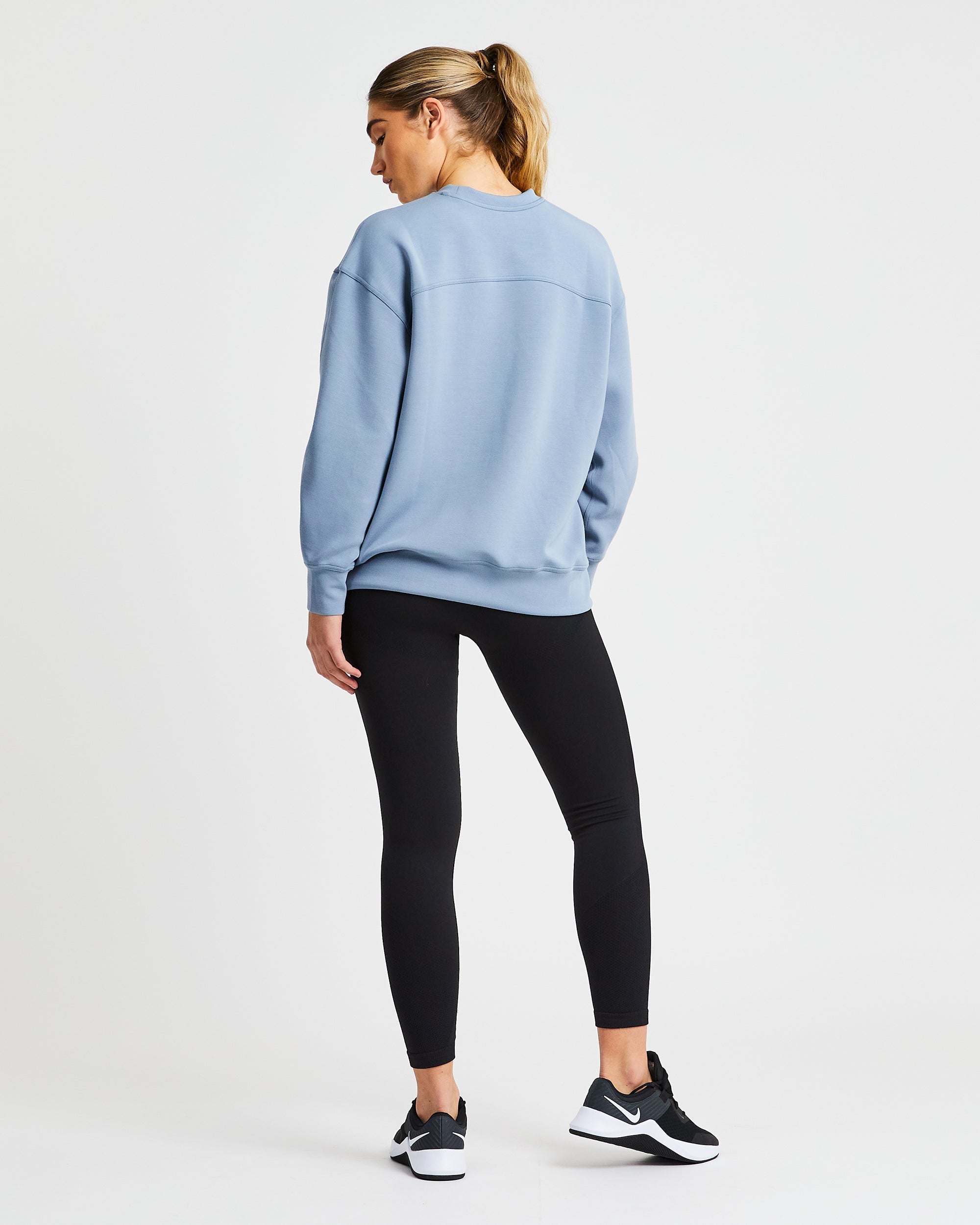 Pull oversize - Bleu