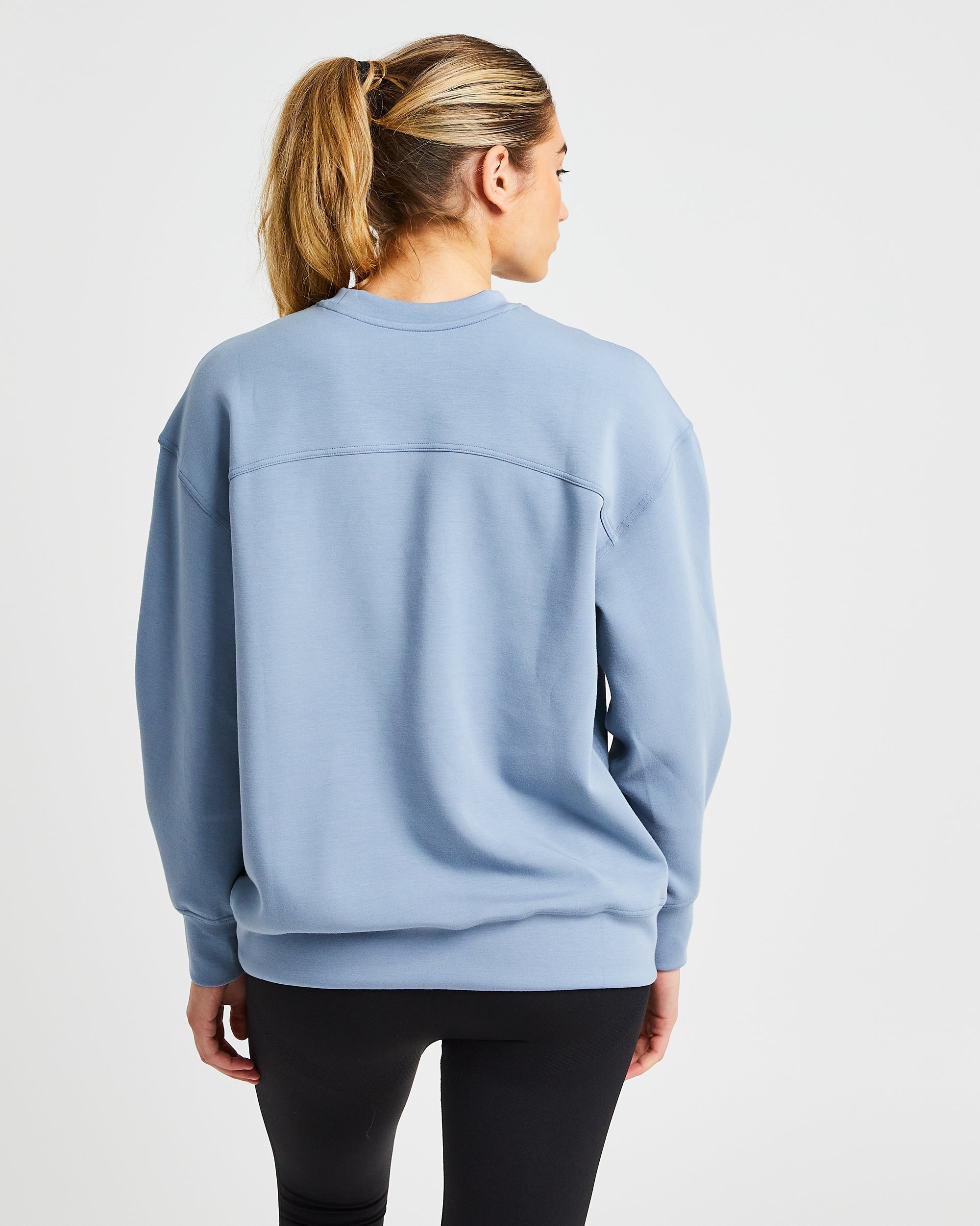 Pull oversize - Bleu