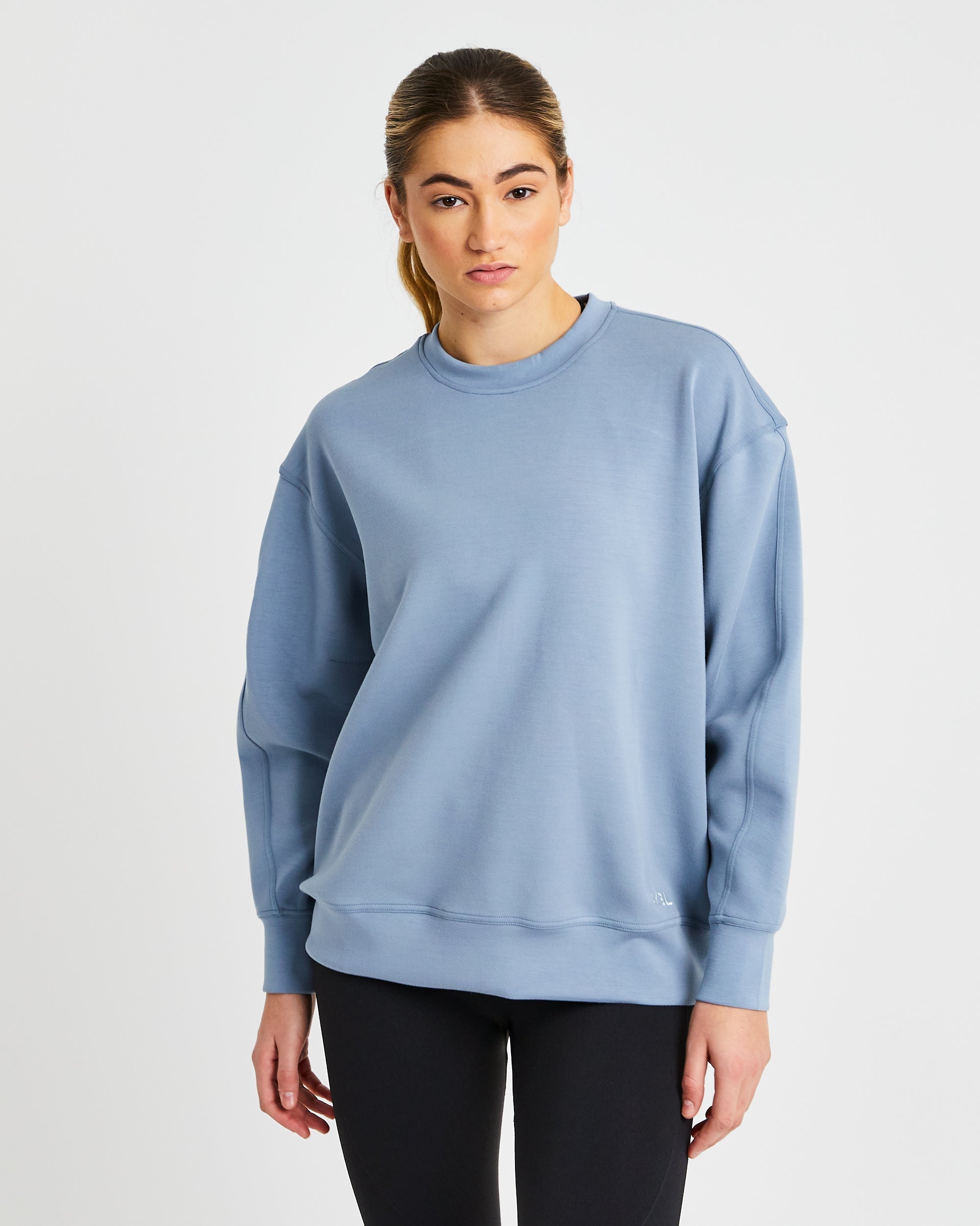 Pull oversize - Bleu