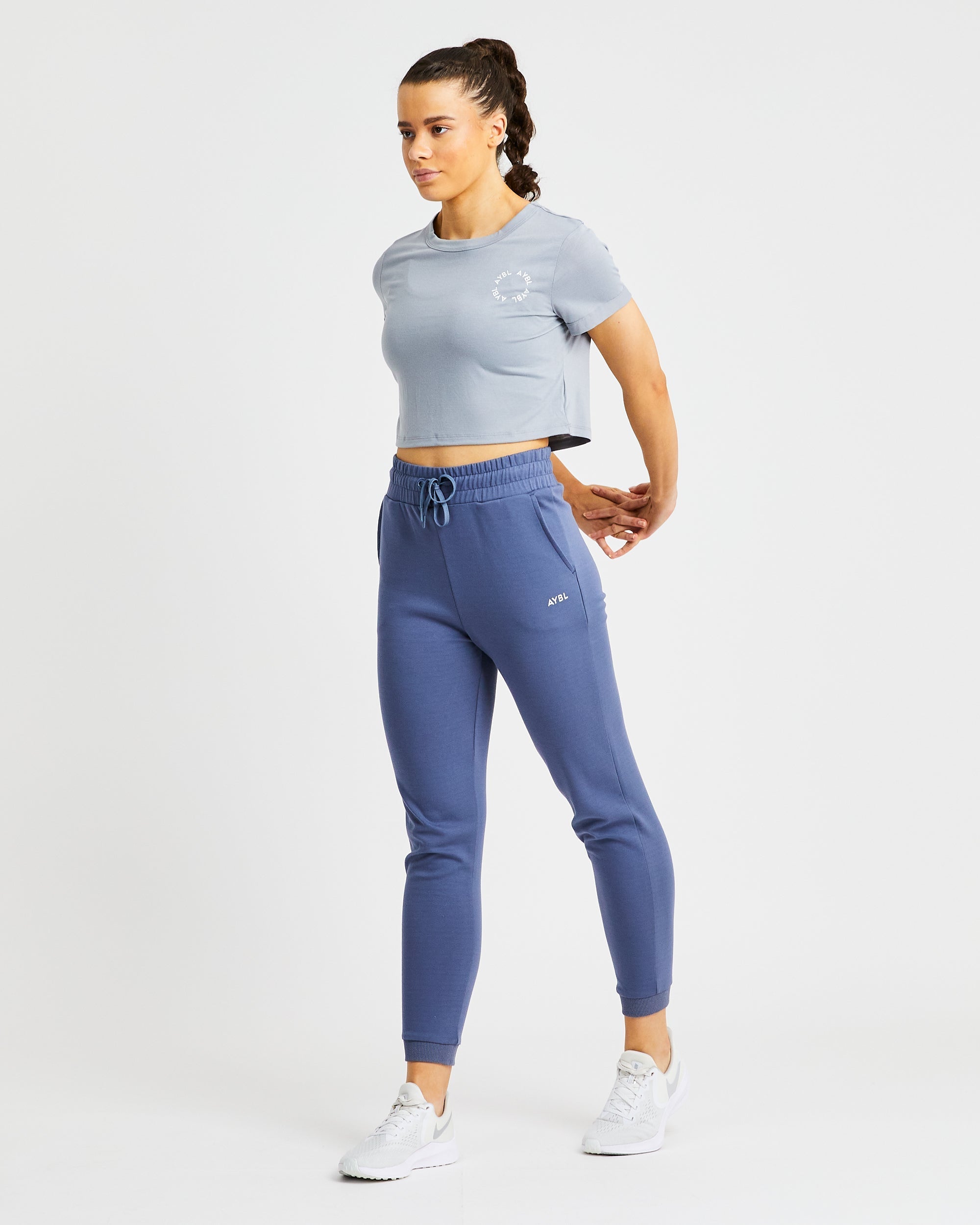 Element Crop Top - Ash Green