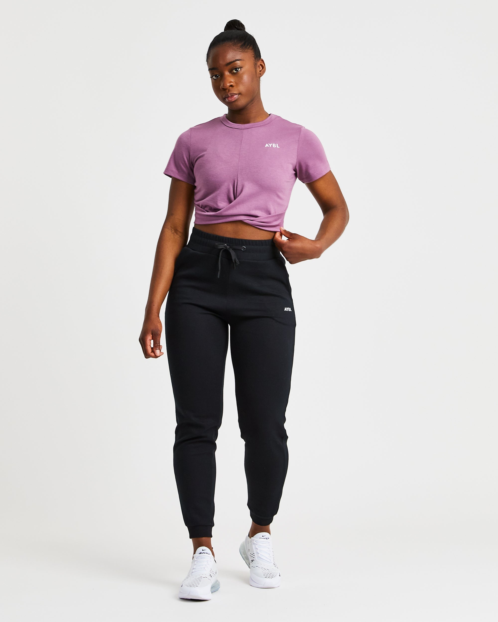 Element Twist Top – Mauve Lila