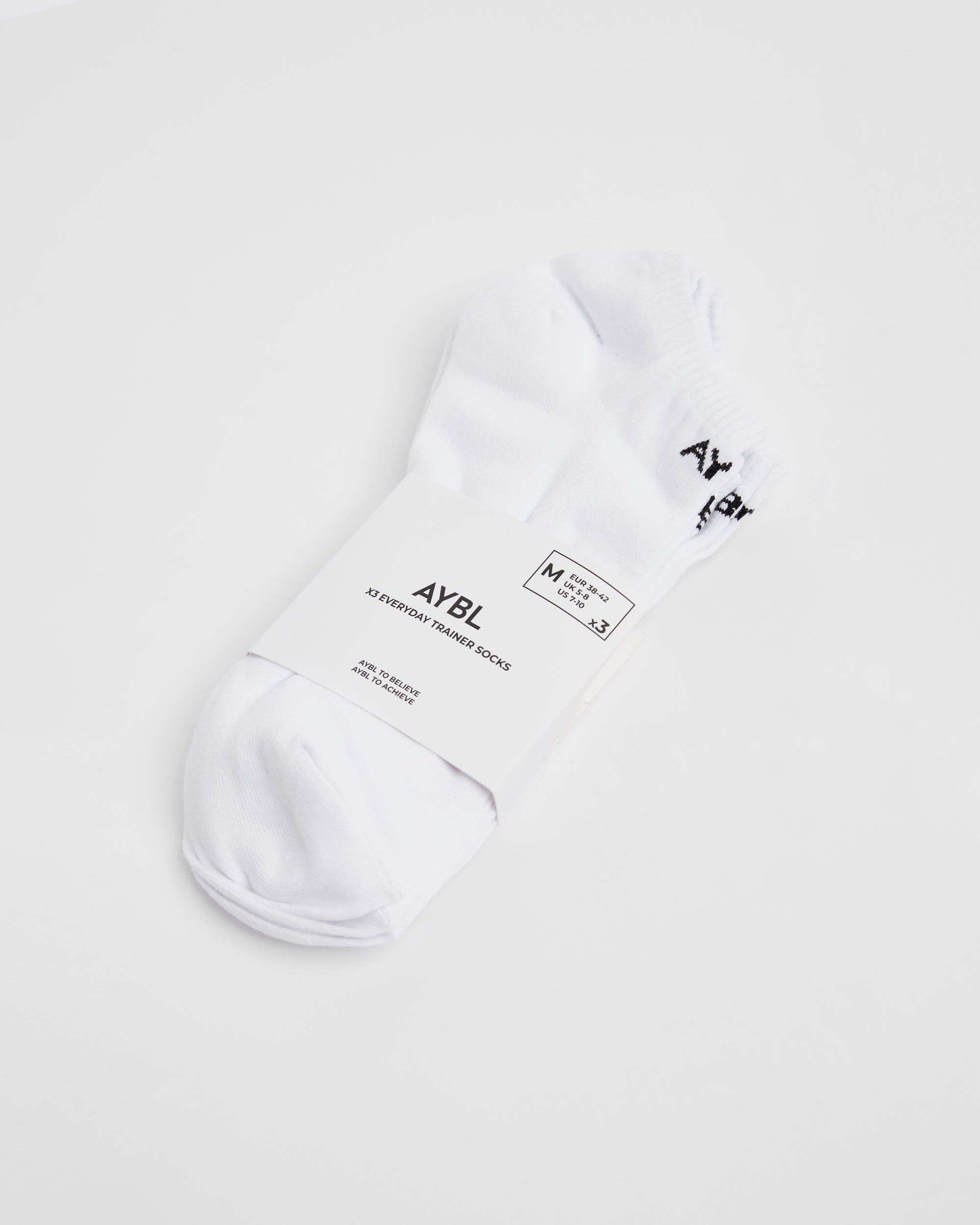 Everyday Trainer Socks (3 Pack) - White