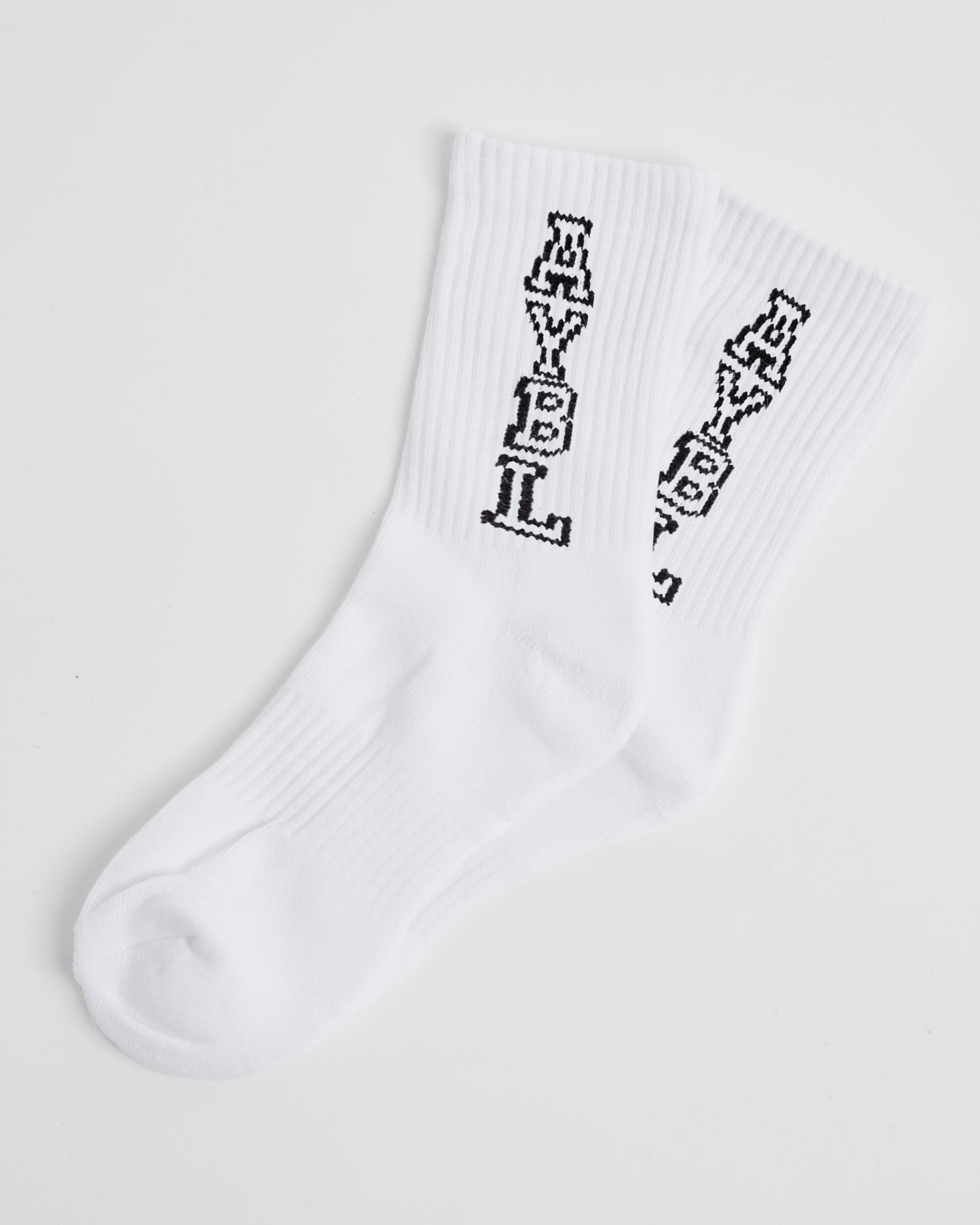 Chaussettes Varsity Vertical Crew - Blanc