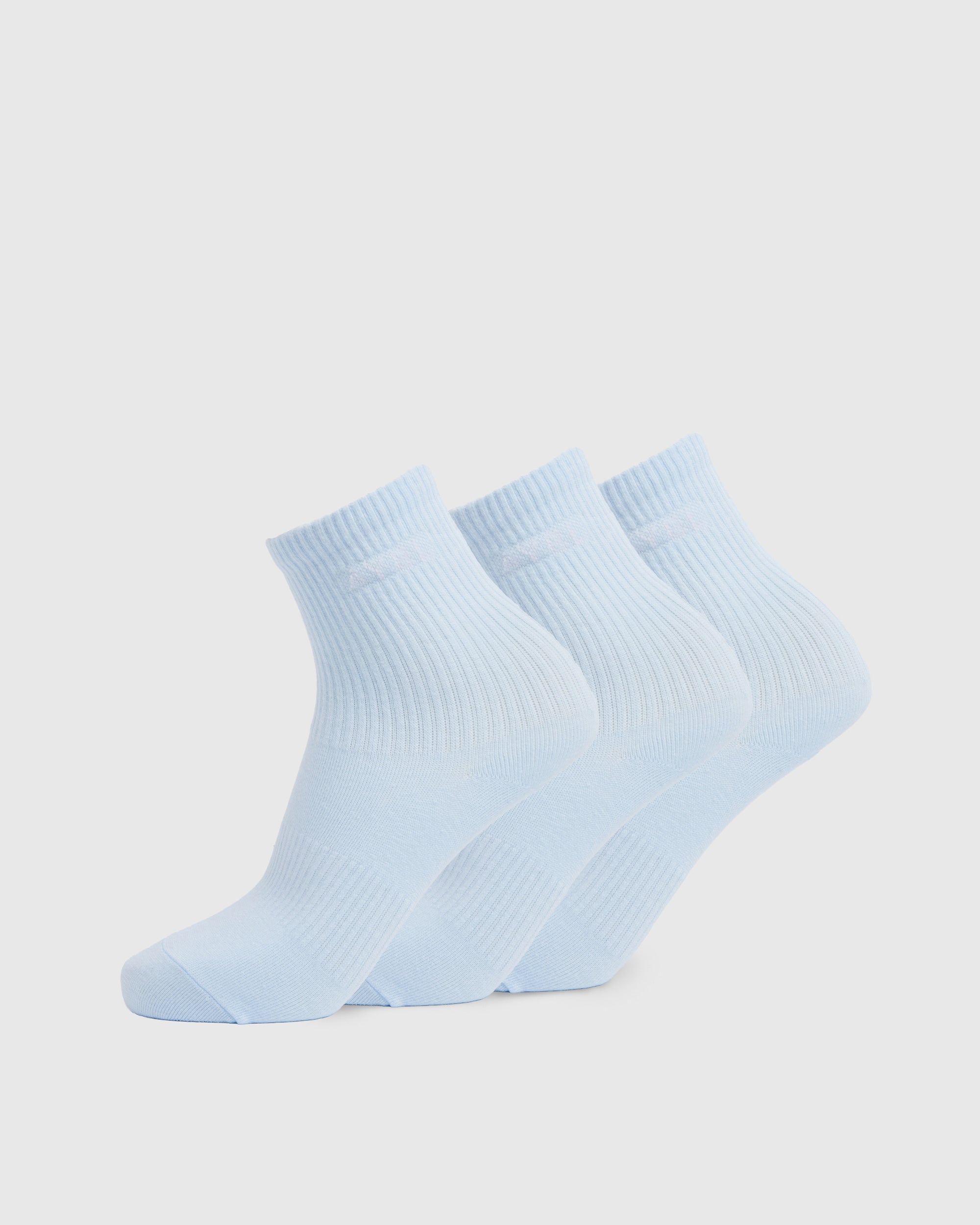 Chaussettes Everyday Crew (paquet de 3) - Bleu